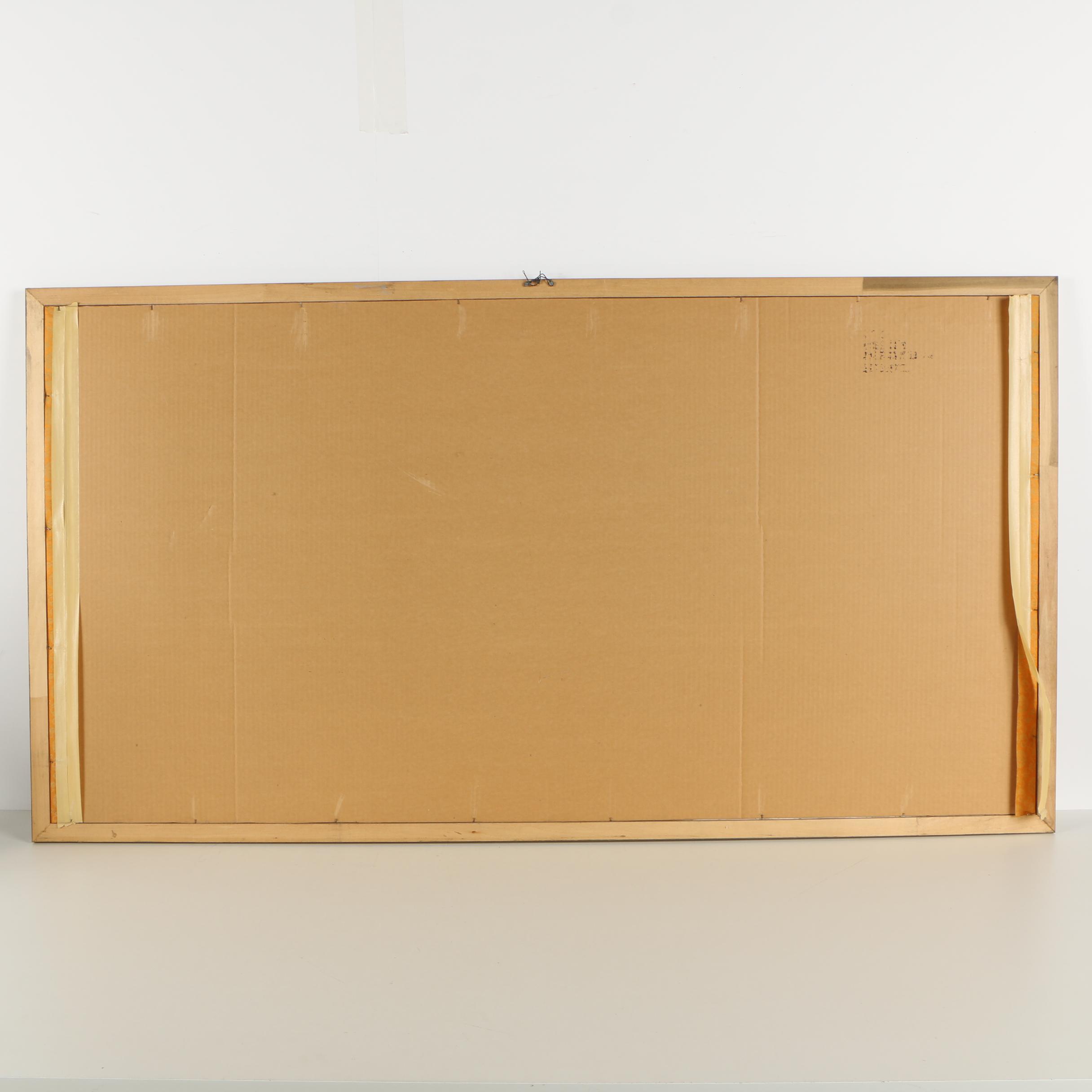 Chinese "One Hundred Boys" Gouache Painting of Figures