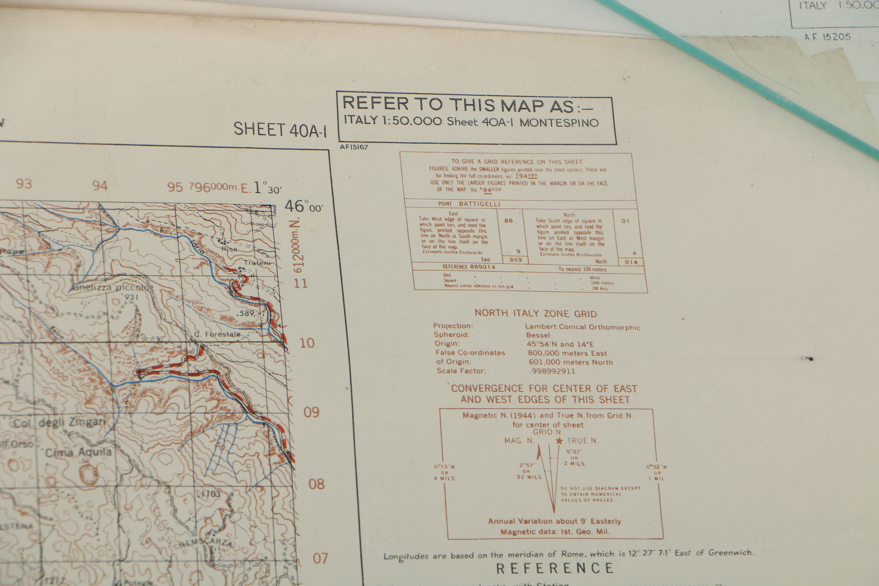 WWII Era Military Issue Maps