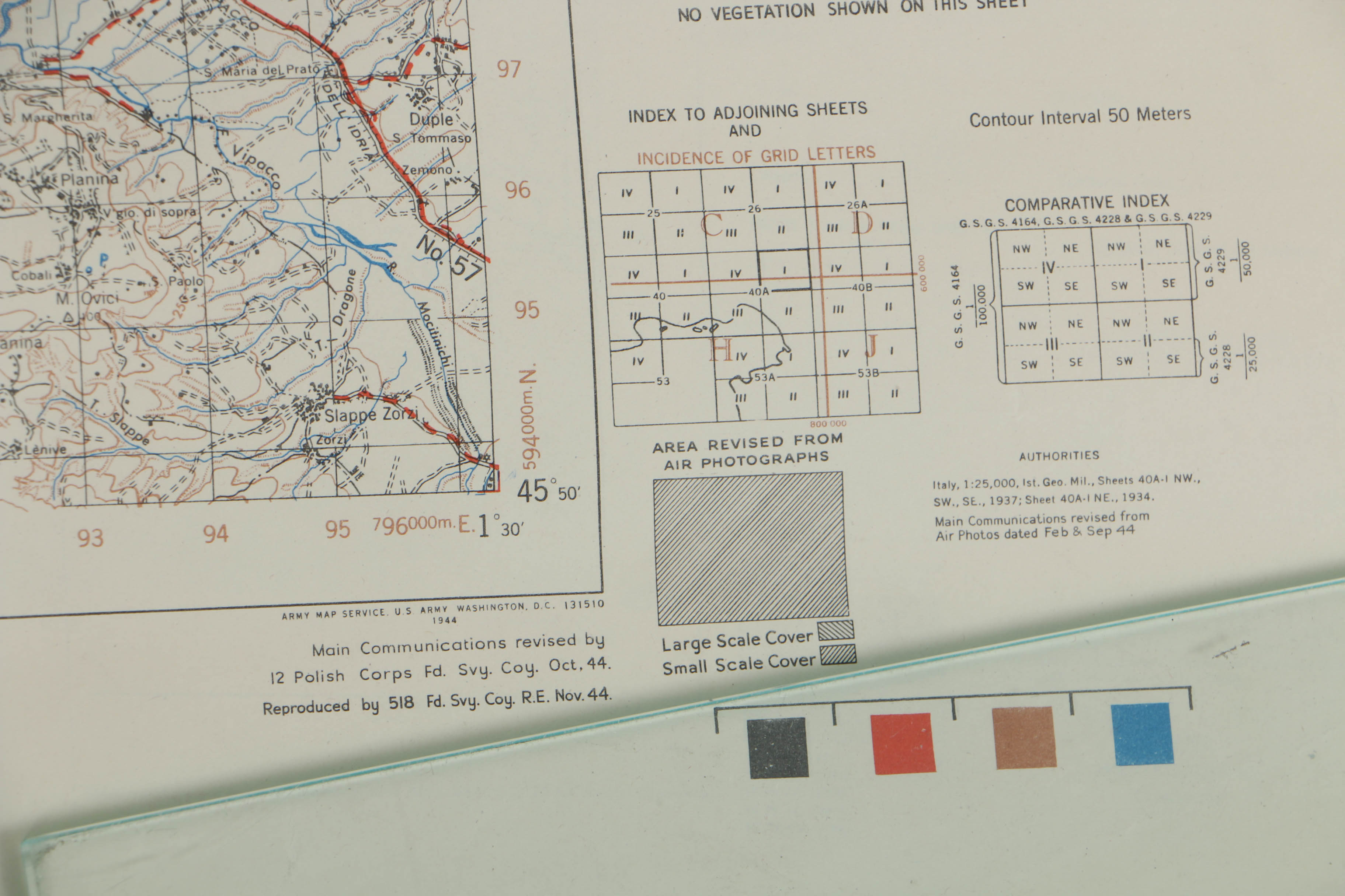 WWII Era Military Issue Maps