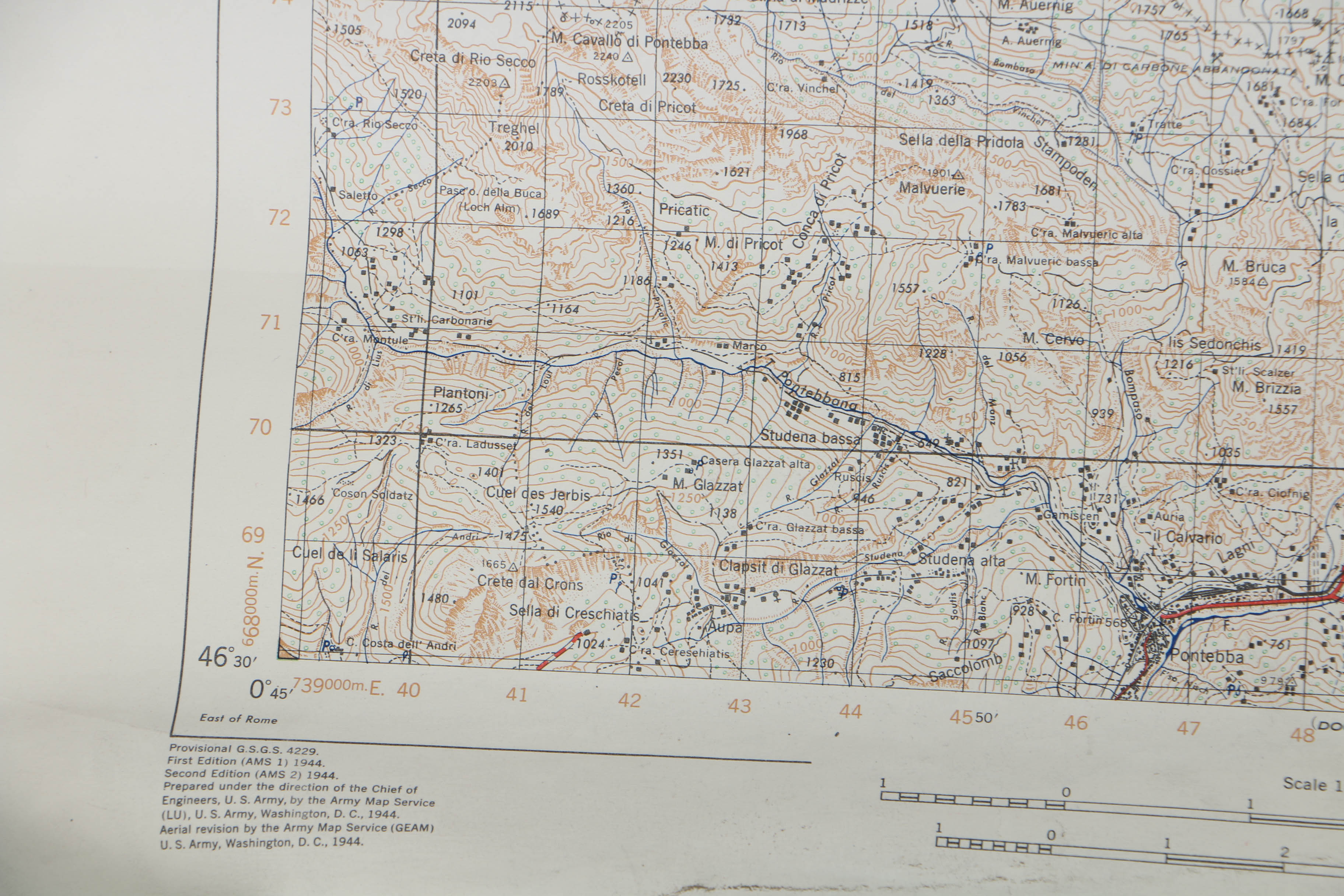 WWII Era Military Issue Maps