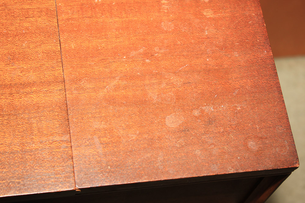 Mid Century Modern Singer Sewing Machine and Table