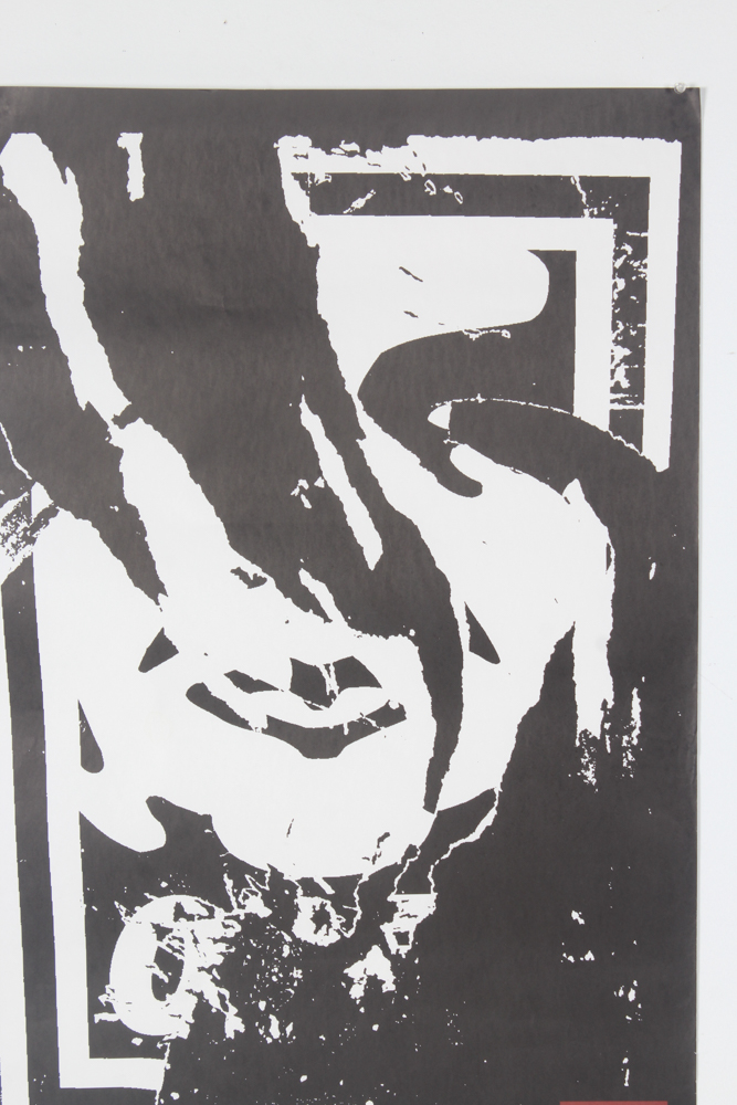 Shepard Fairey OBEY Poster Print "Can't Stop the Bum Rush"