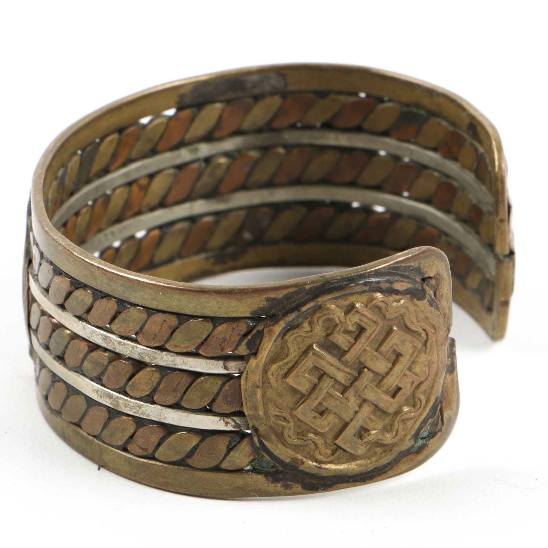 Grouping of Jewelry Including Necklace with Bronze Bull