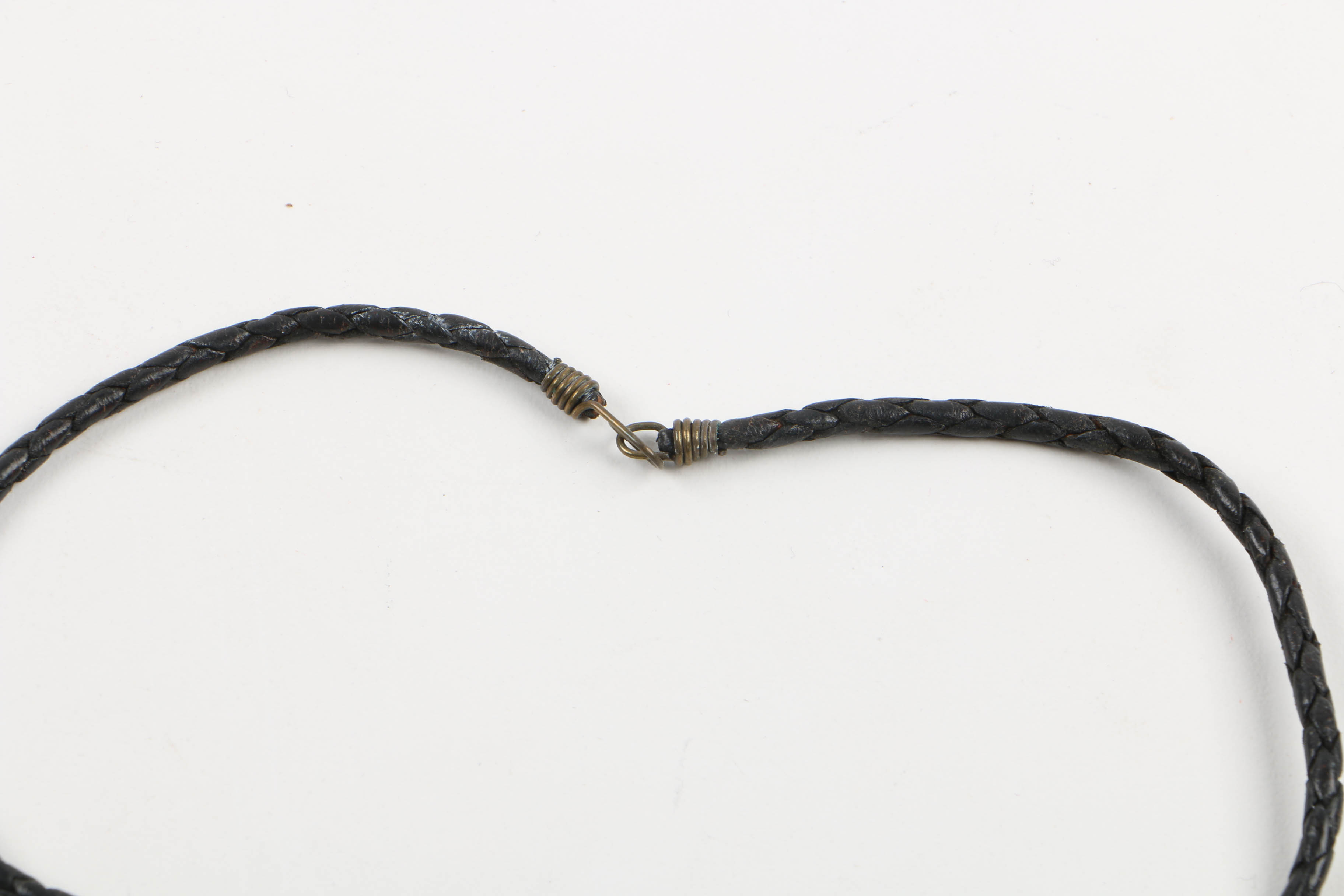 Grouping of Jewelry Including Necklace with Bronze Bull