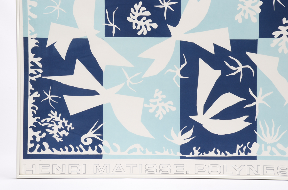 Henri Matisse Lithographic Exhibition Poster "Polynesie. Le Ciel."