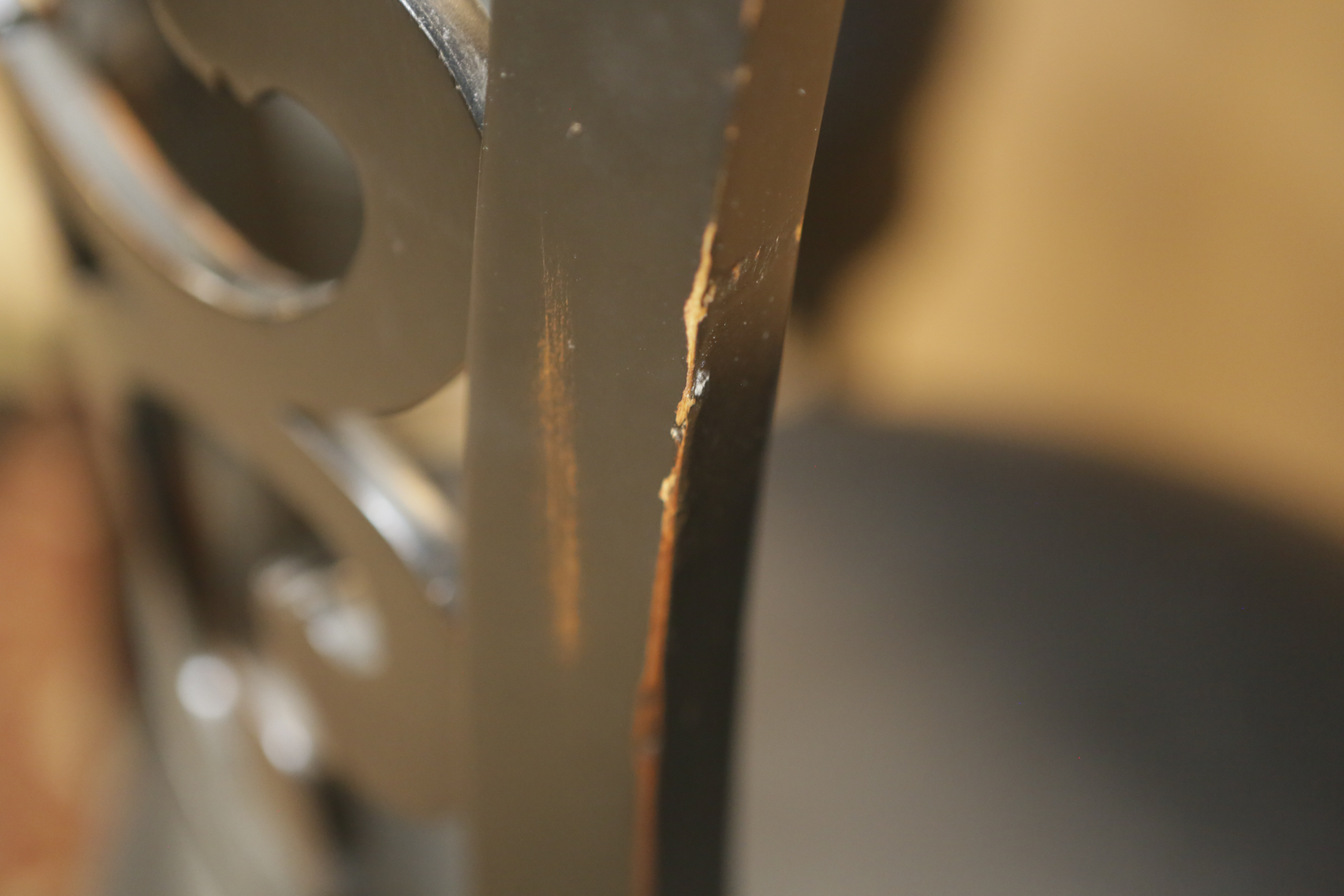 Swiveling Bar Stools with Leather Seats