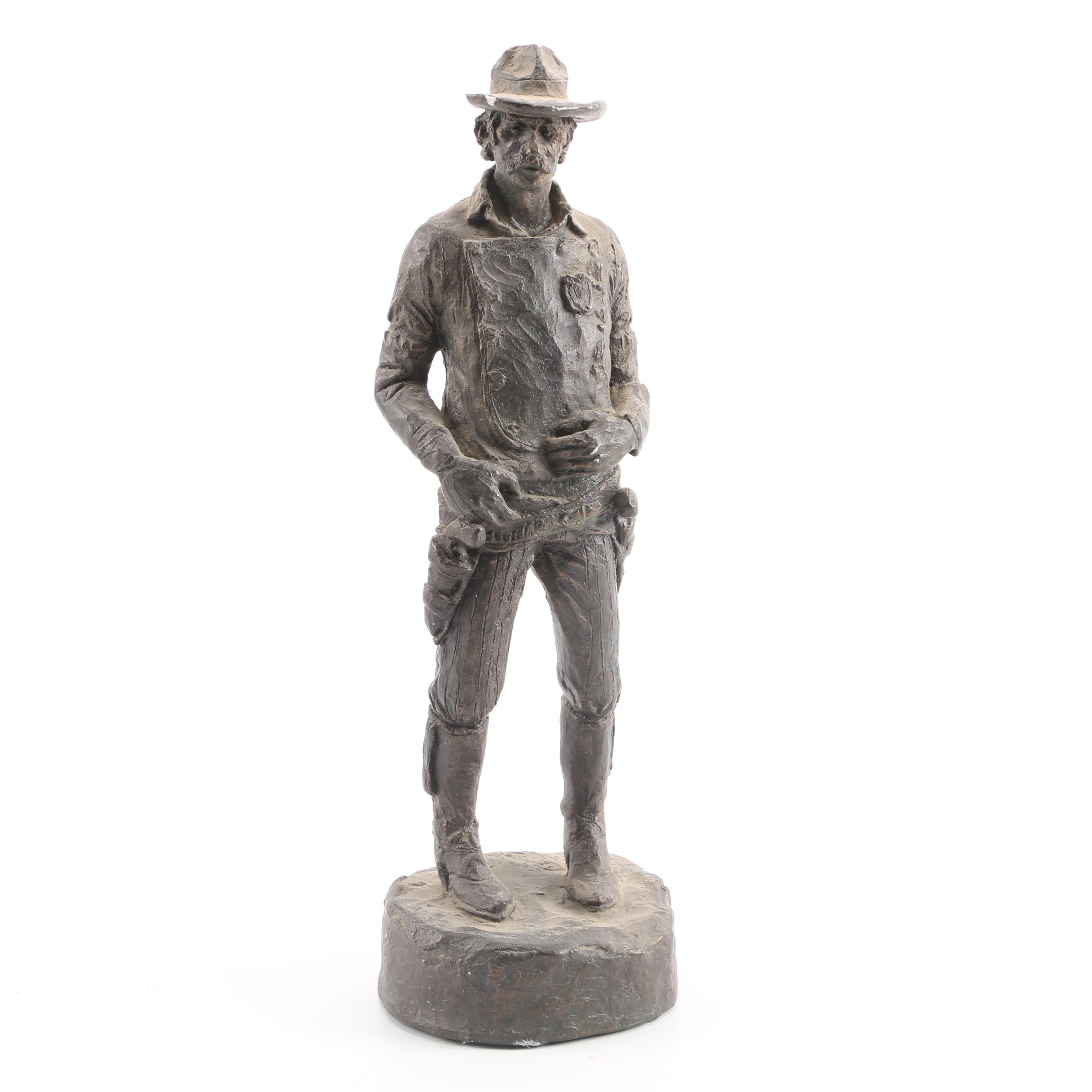The Sculptured Studio Cowboy Figurine