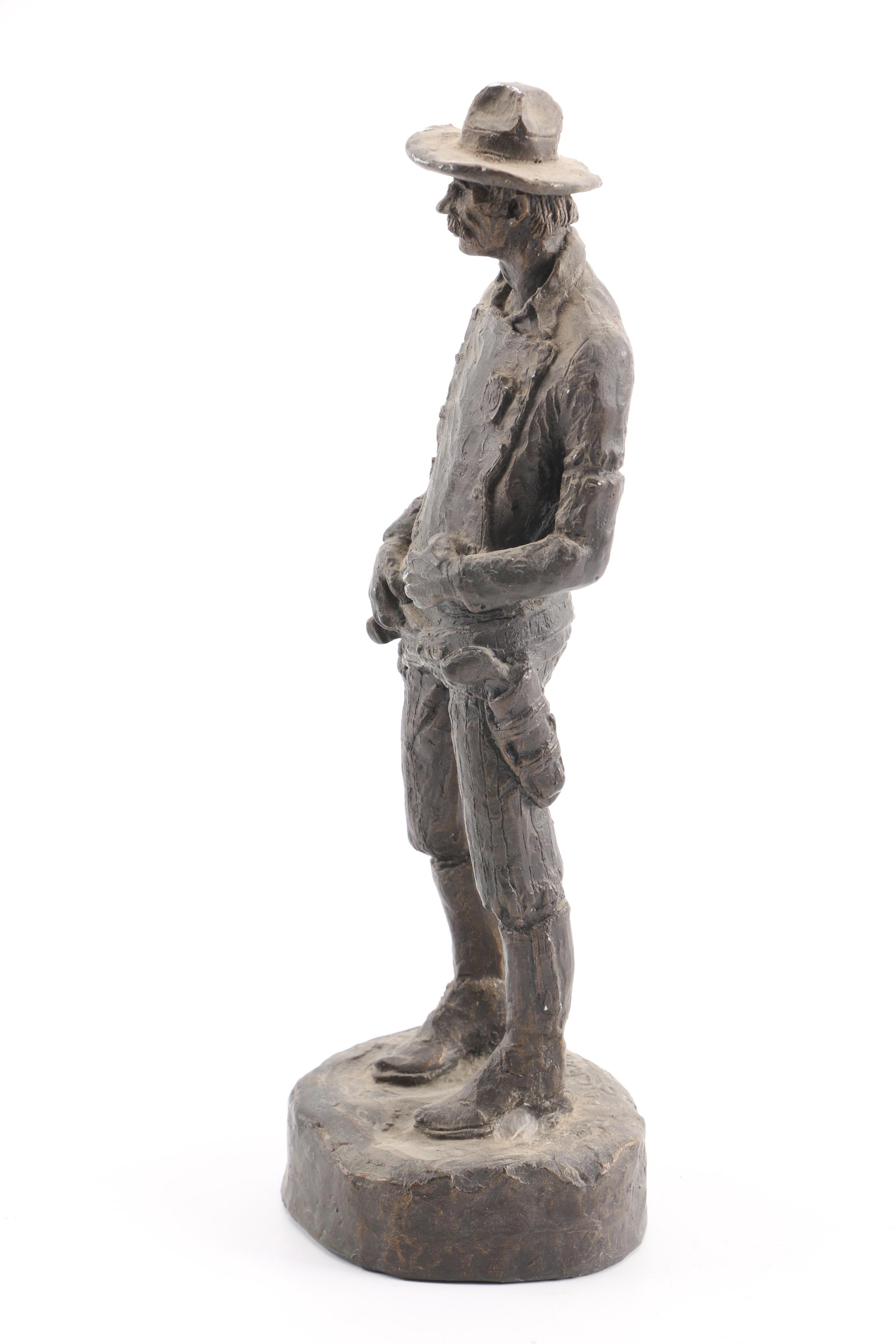 The Sculptured Studio Cowboy Figurine