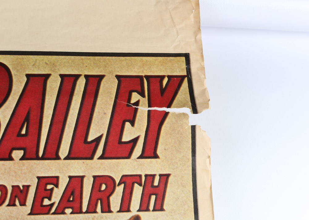 Vintage Barnum & Bailey Circus Poster