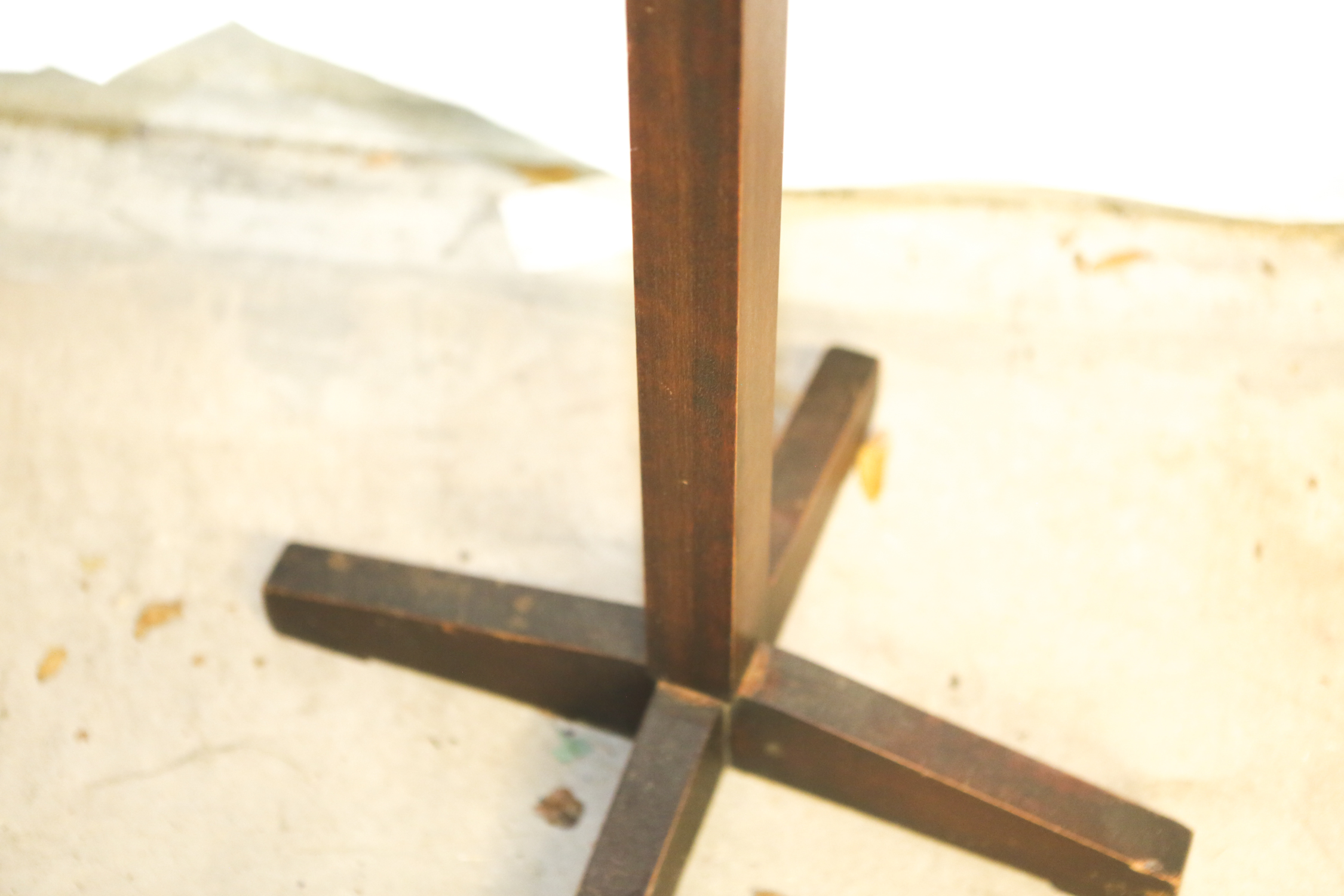 Rustic Style Wooden Coat Rack