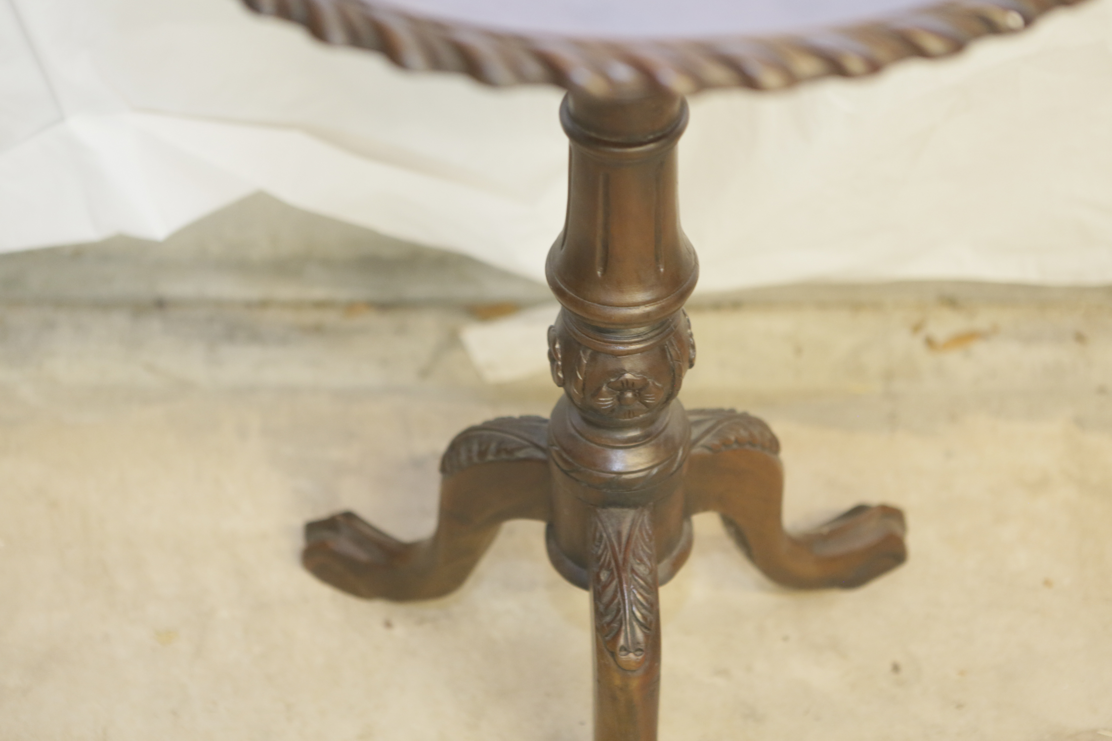 Neoclassical Style Side Table