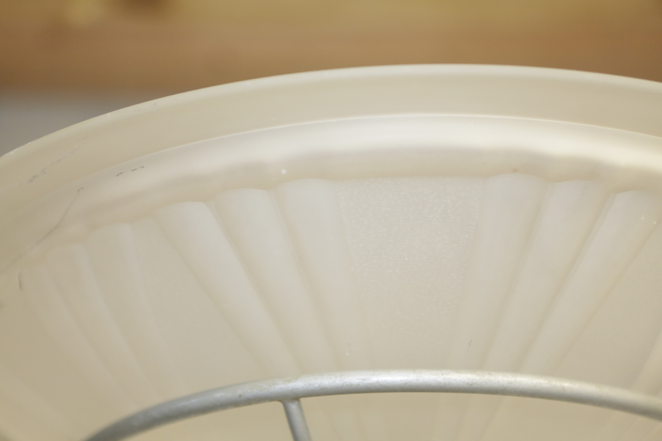 Silver Tone Floor Lamp