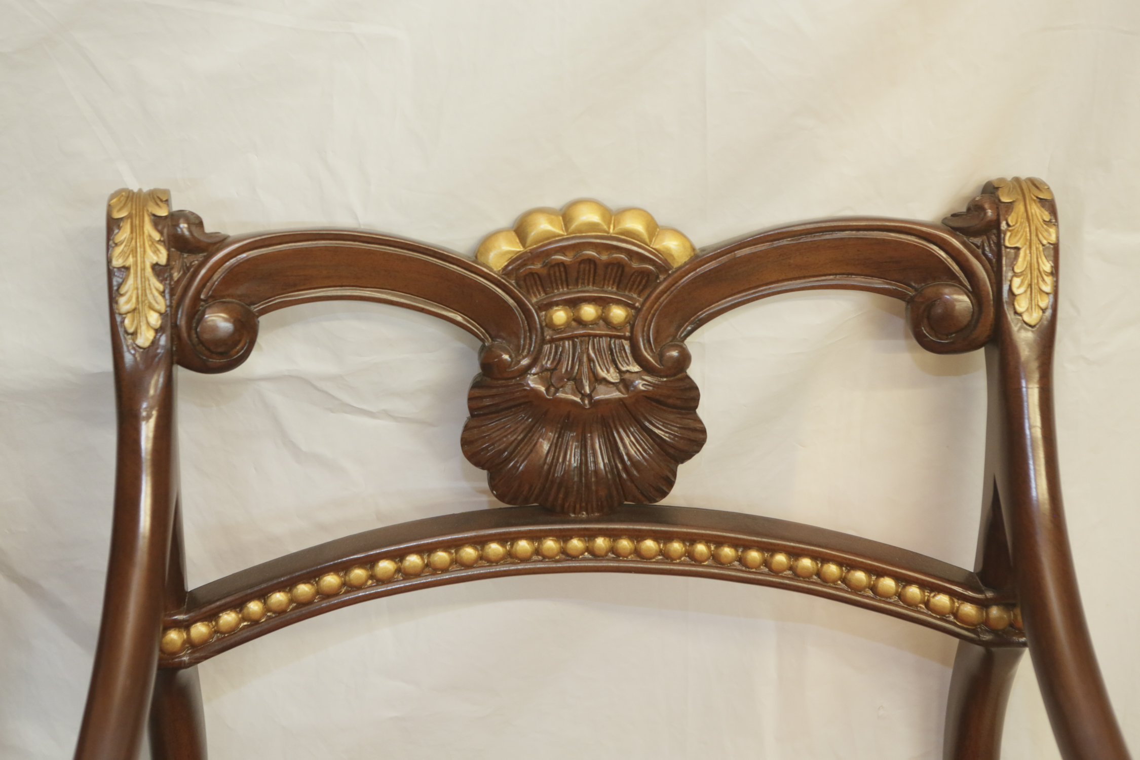 Vintage Regency Style Armchairs