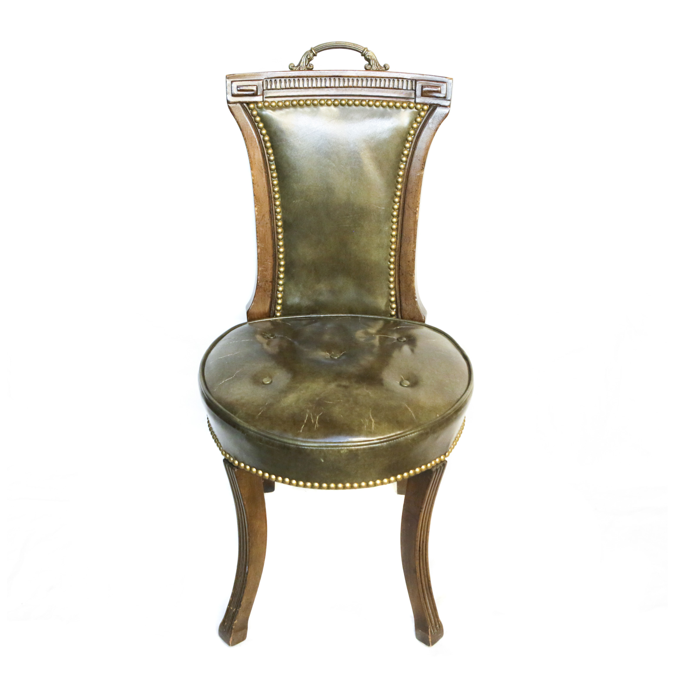 Vintage Neoclassical Style Side Chair