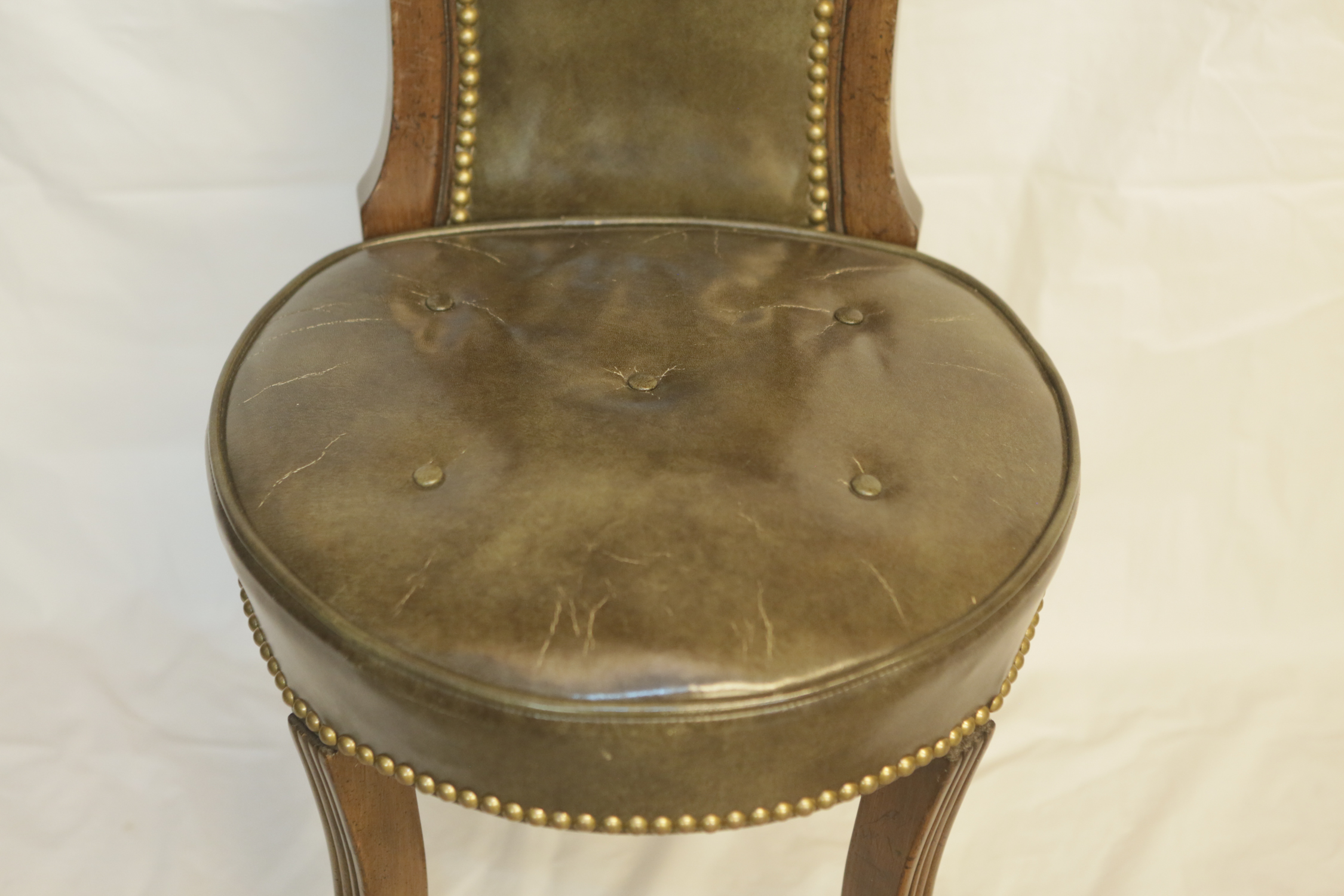 Vintage Neoclassical Style Side Chair