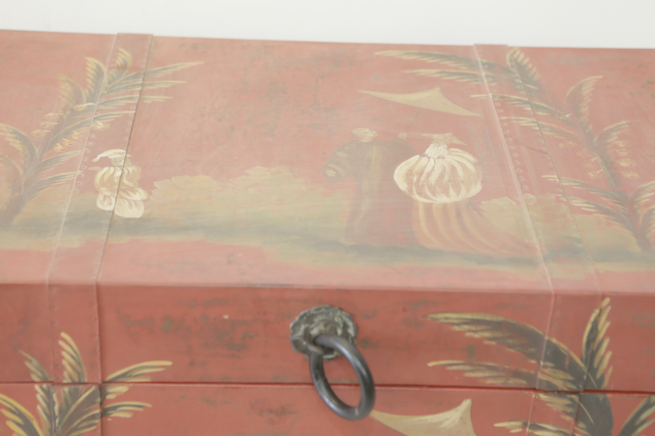 Contemporary Chinoiserie Blanket Chest