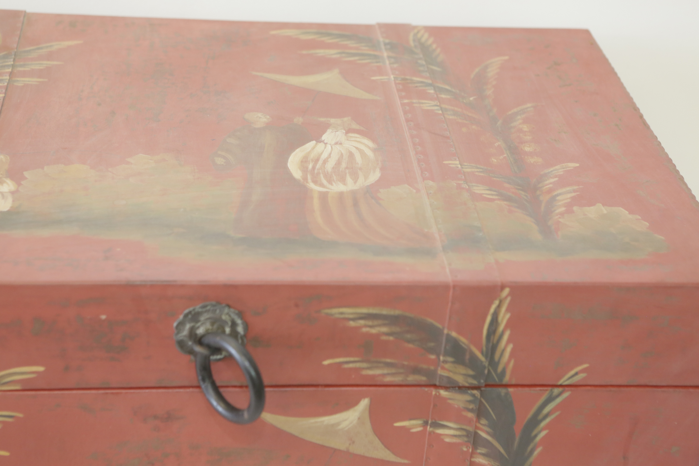 Contemporary Chinoiserie Blanket Chest