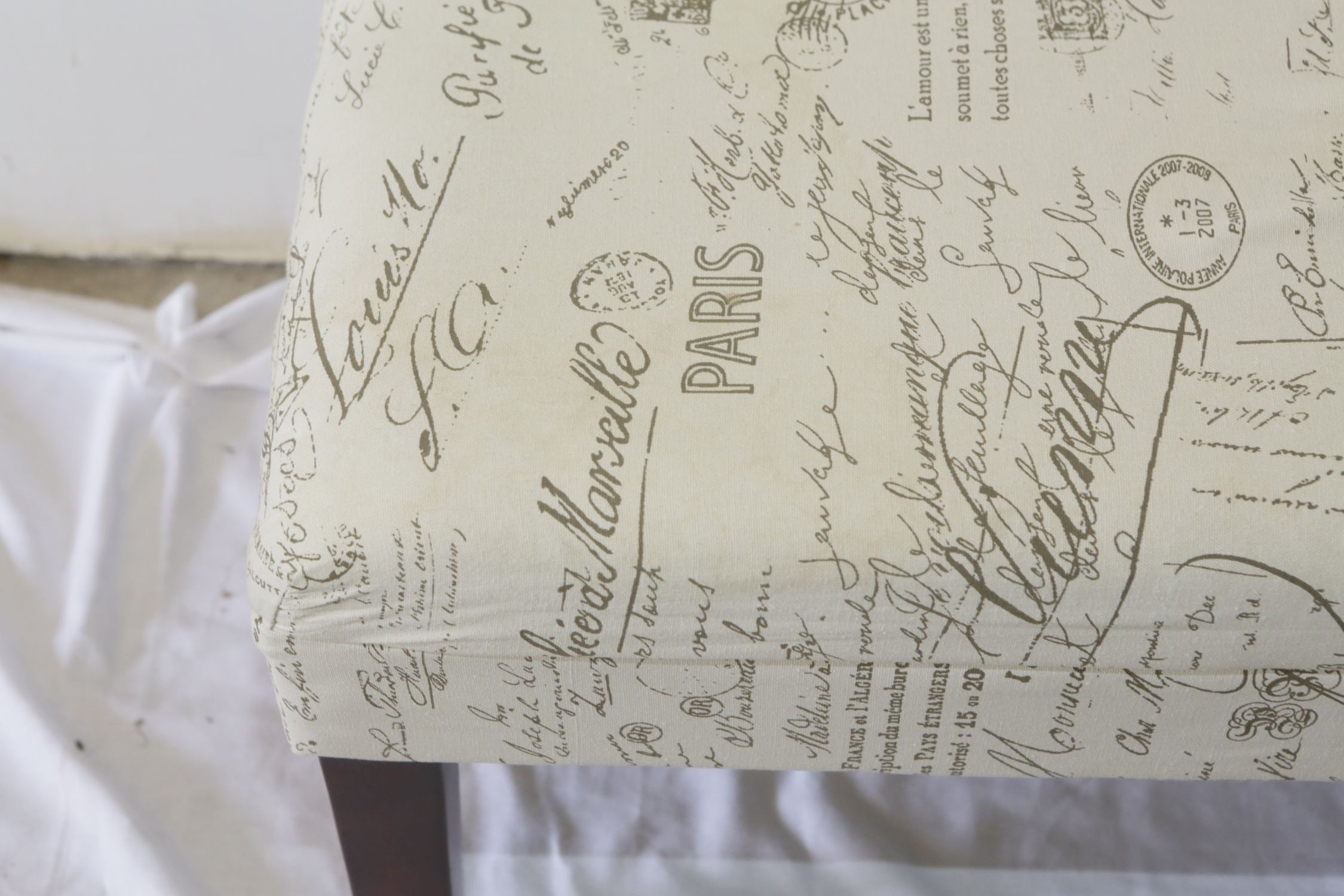 Upholstered Accent Bench