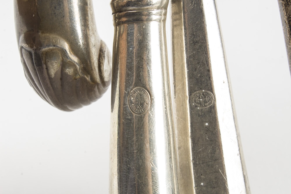 The Stieff Co. Colonial Williamsburg Restoration Sterling Silver Handled Knives