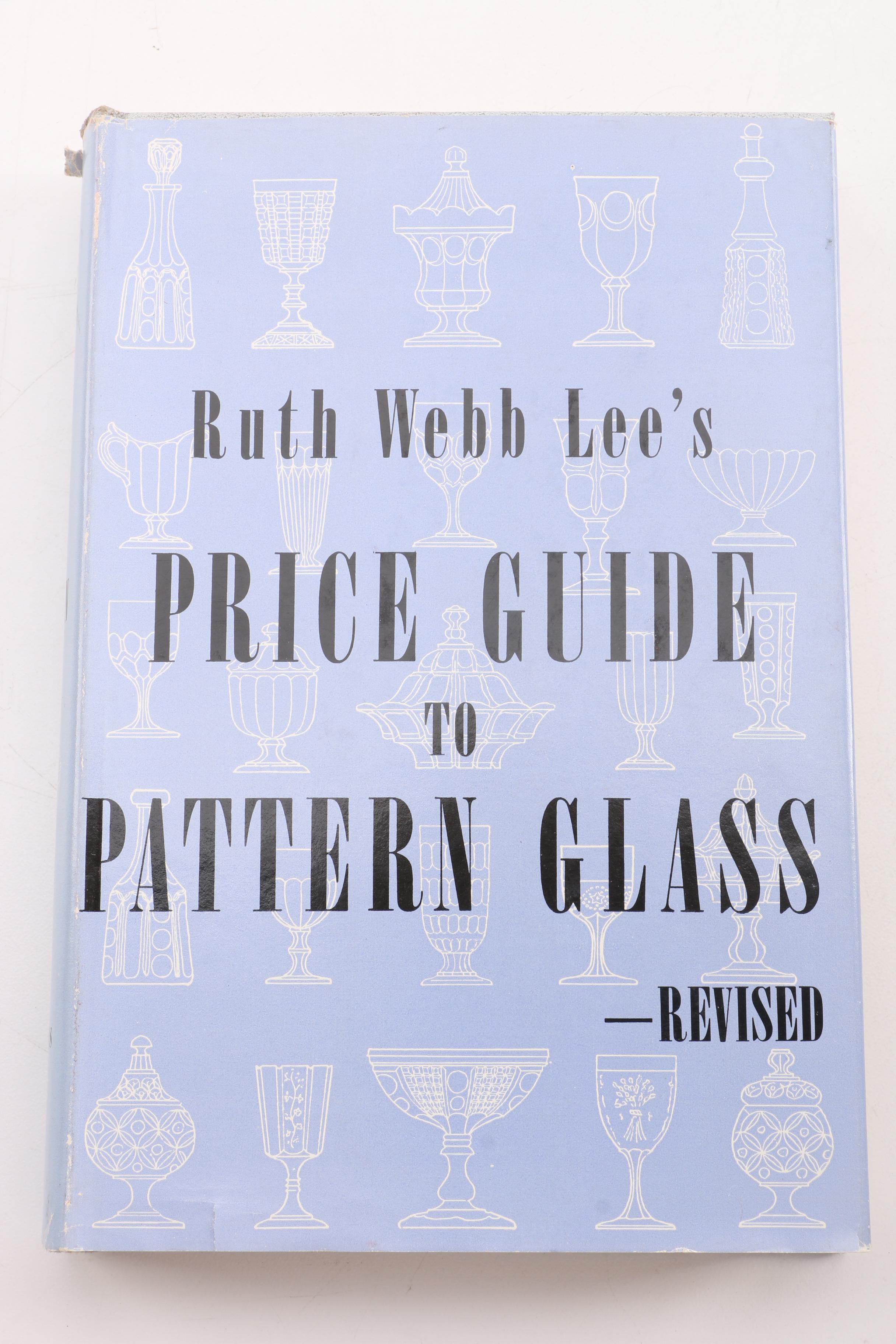 1955 "Price Guide to Pattern Glass" and Other Books