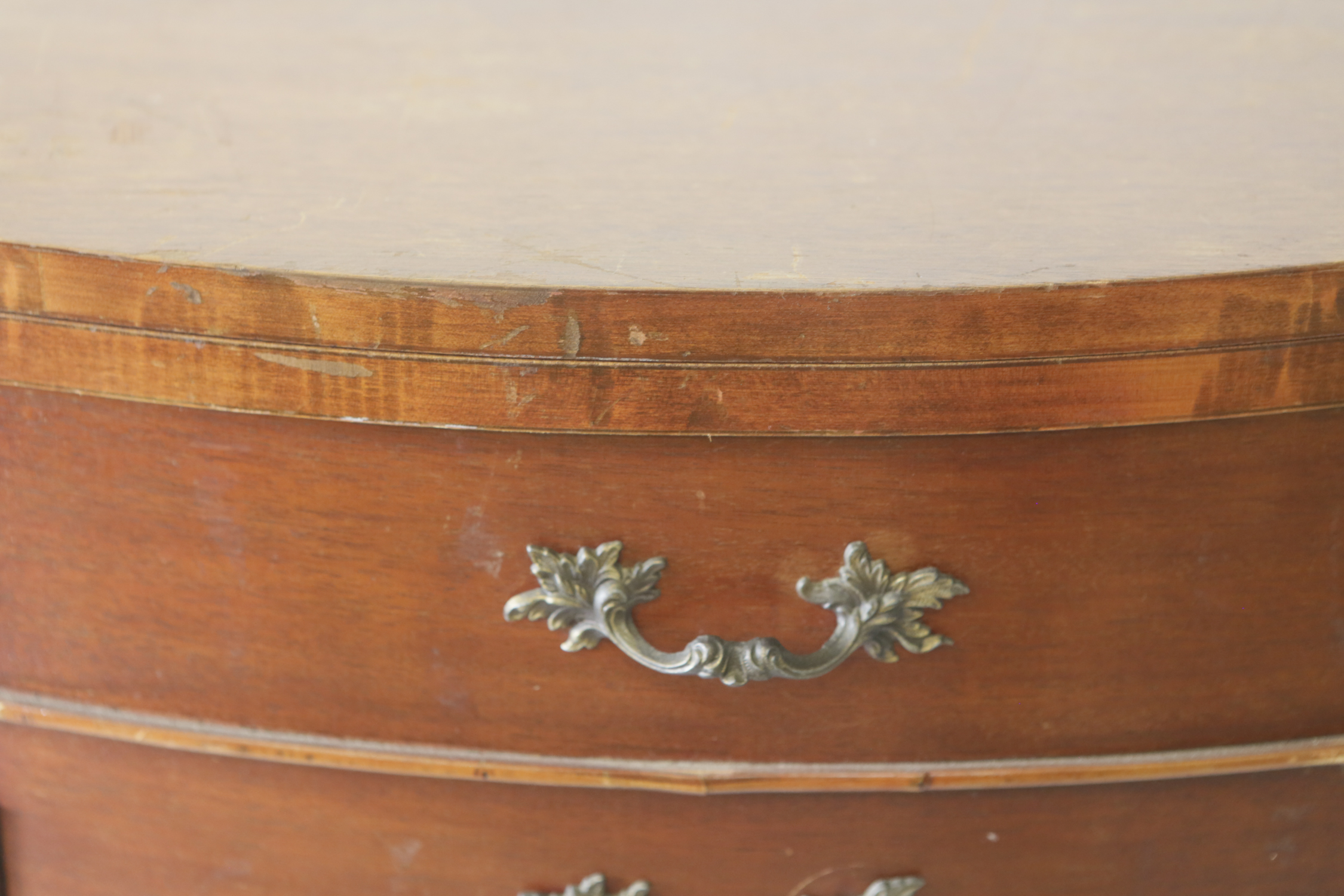 Modernage Zig-Zag Wooden Sewing Table