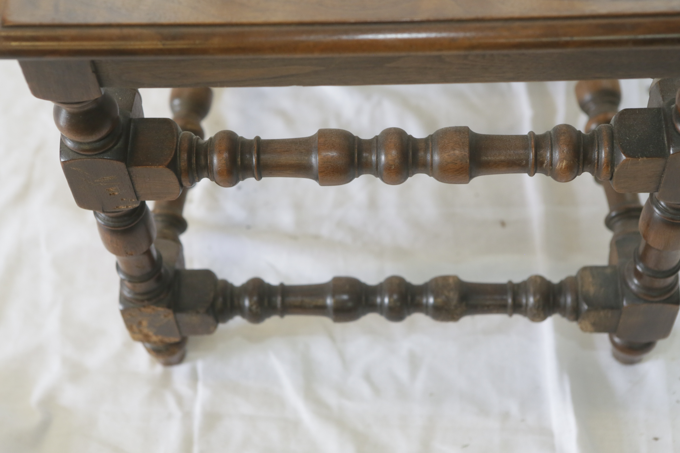 Gothic Style Chair with Cane Seat