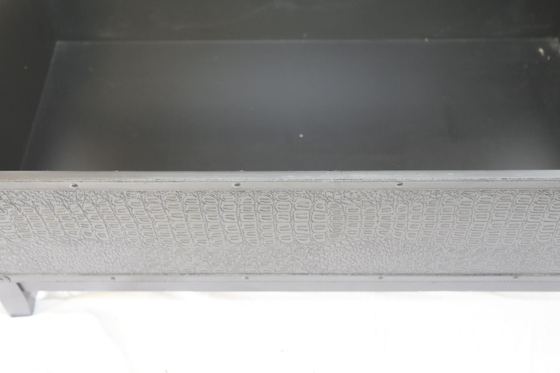 Contemporary Embossed Steamer Trunk