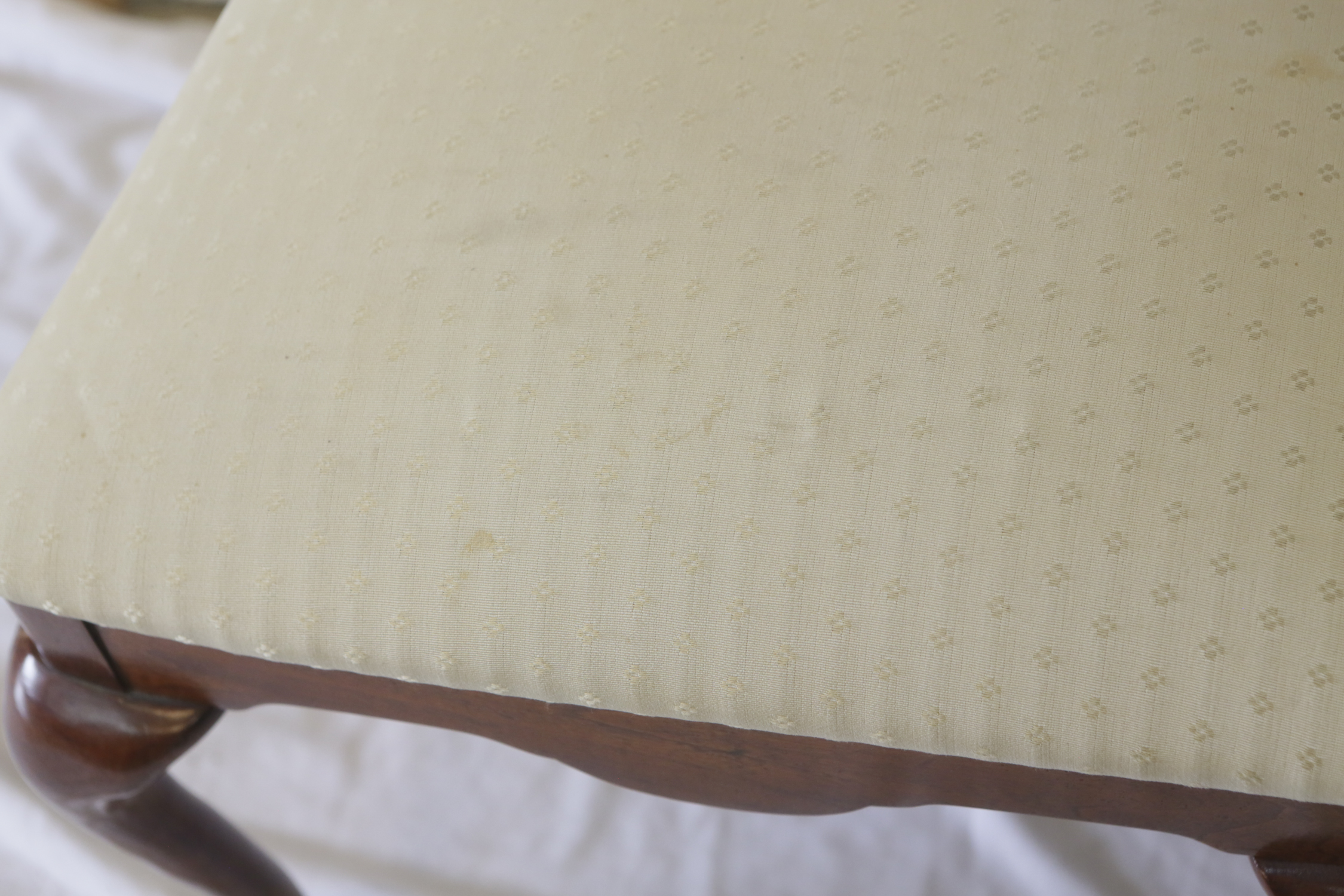 Six Queen Anne Style Dining Chairs