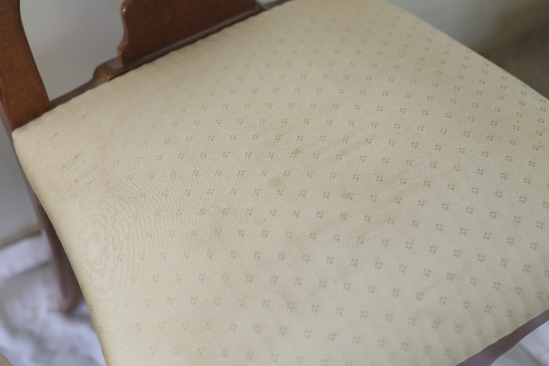 Six Queen Anne Style Dining Chairs