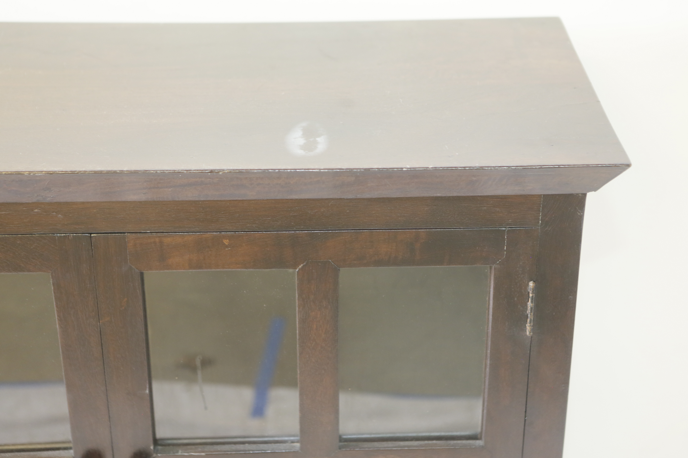 Contemporary Glass Door Side Cabinet by World Market