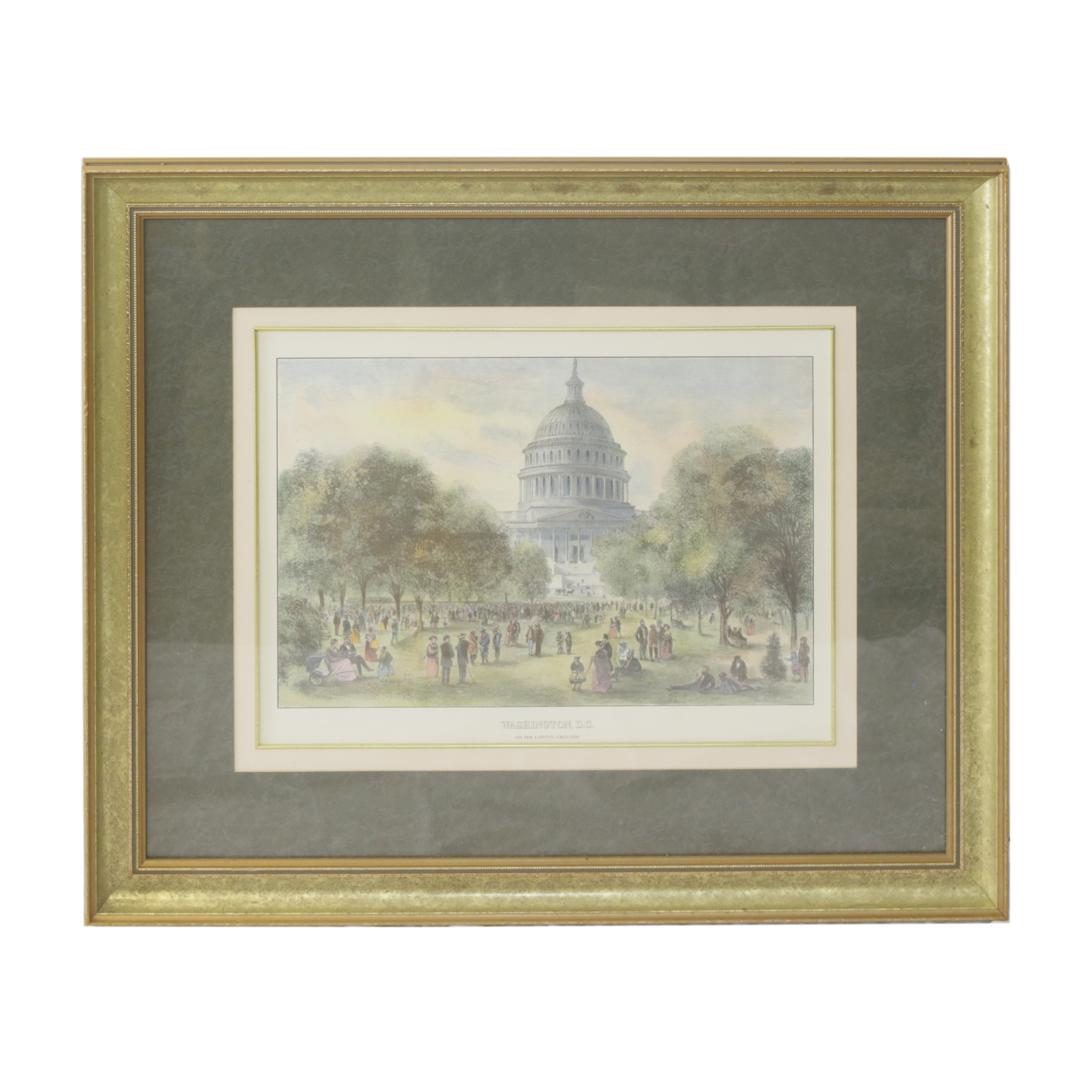Offset Lithograph "Washington, D.C."