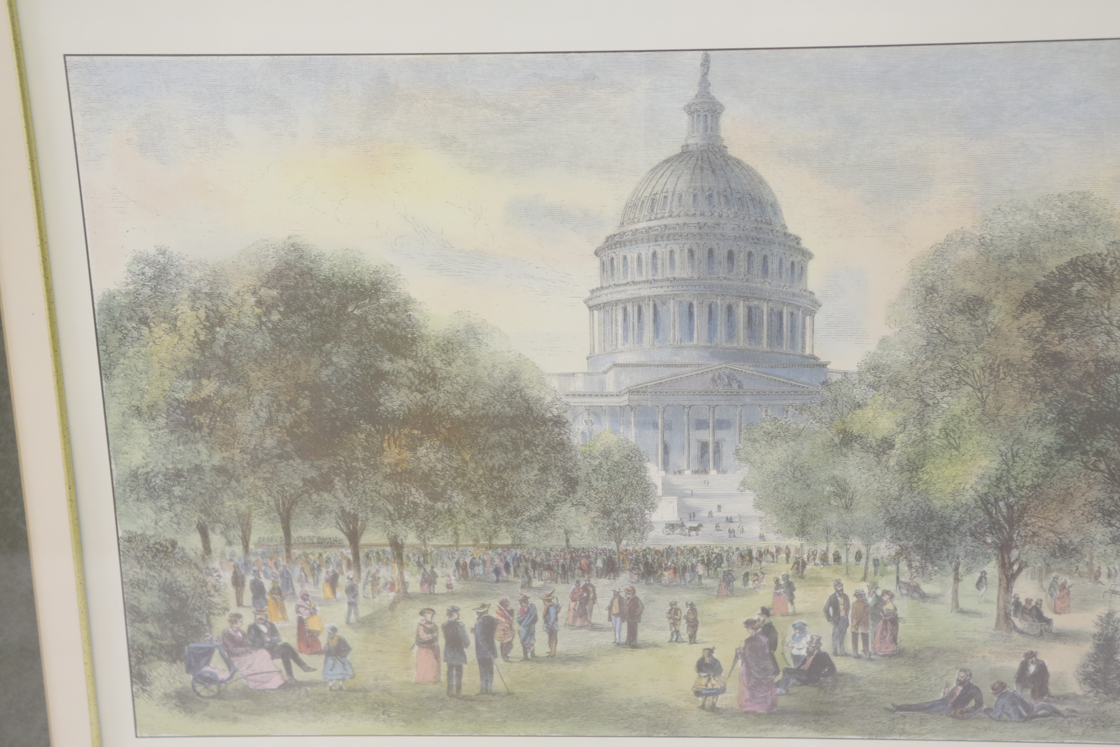 Offset Lithograph "Washington, D.C."
