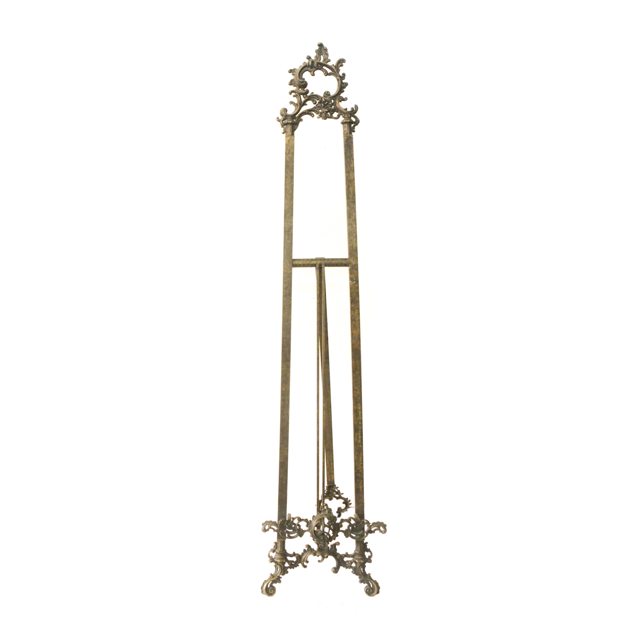 Antique Inspired  Metal Easel