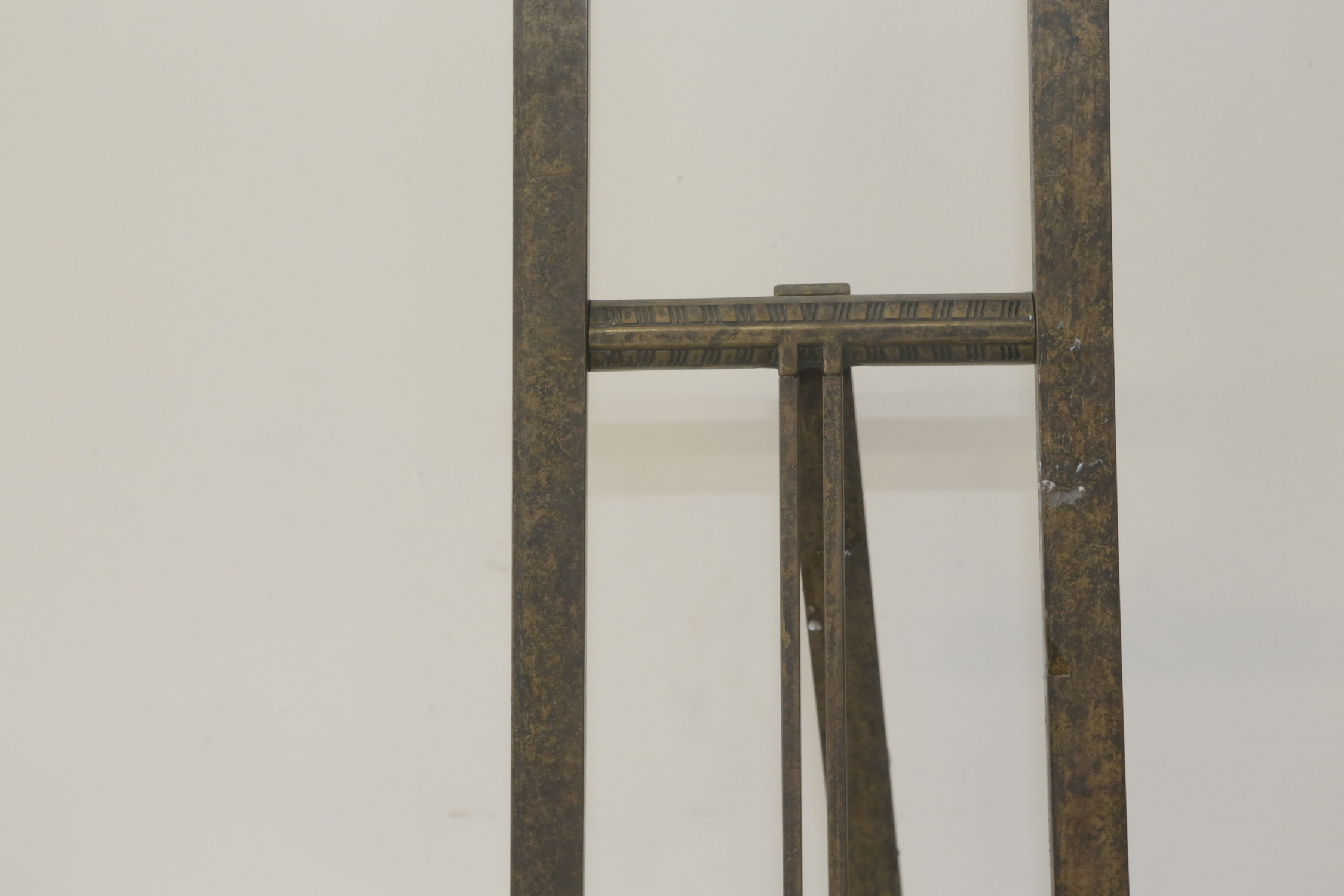 Antique Inspired  Metal Easel