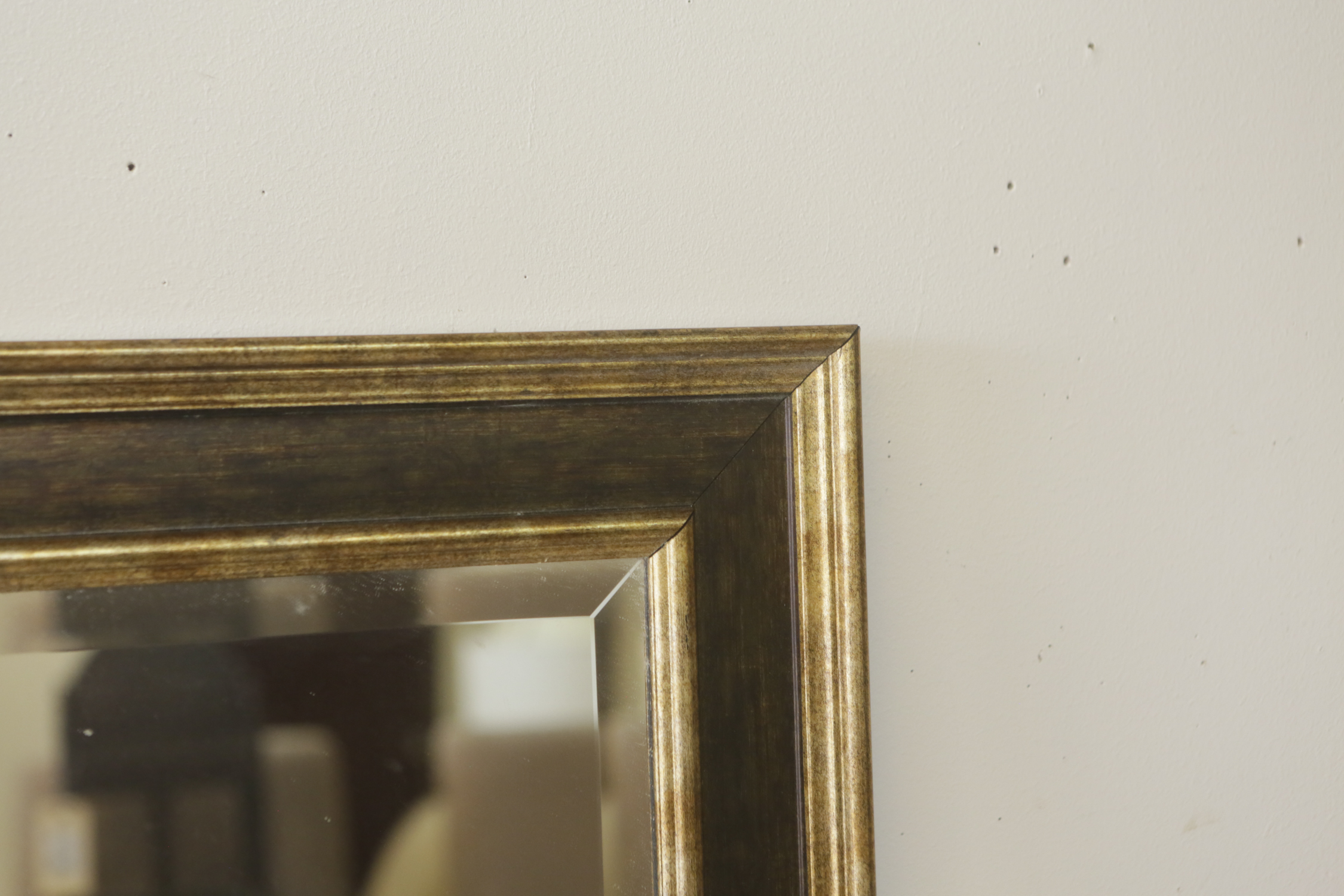 Wood Framed Wall Mirror