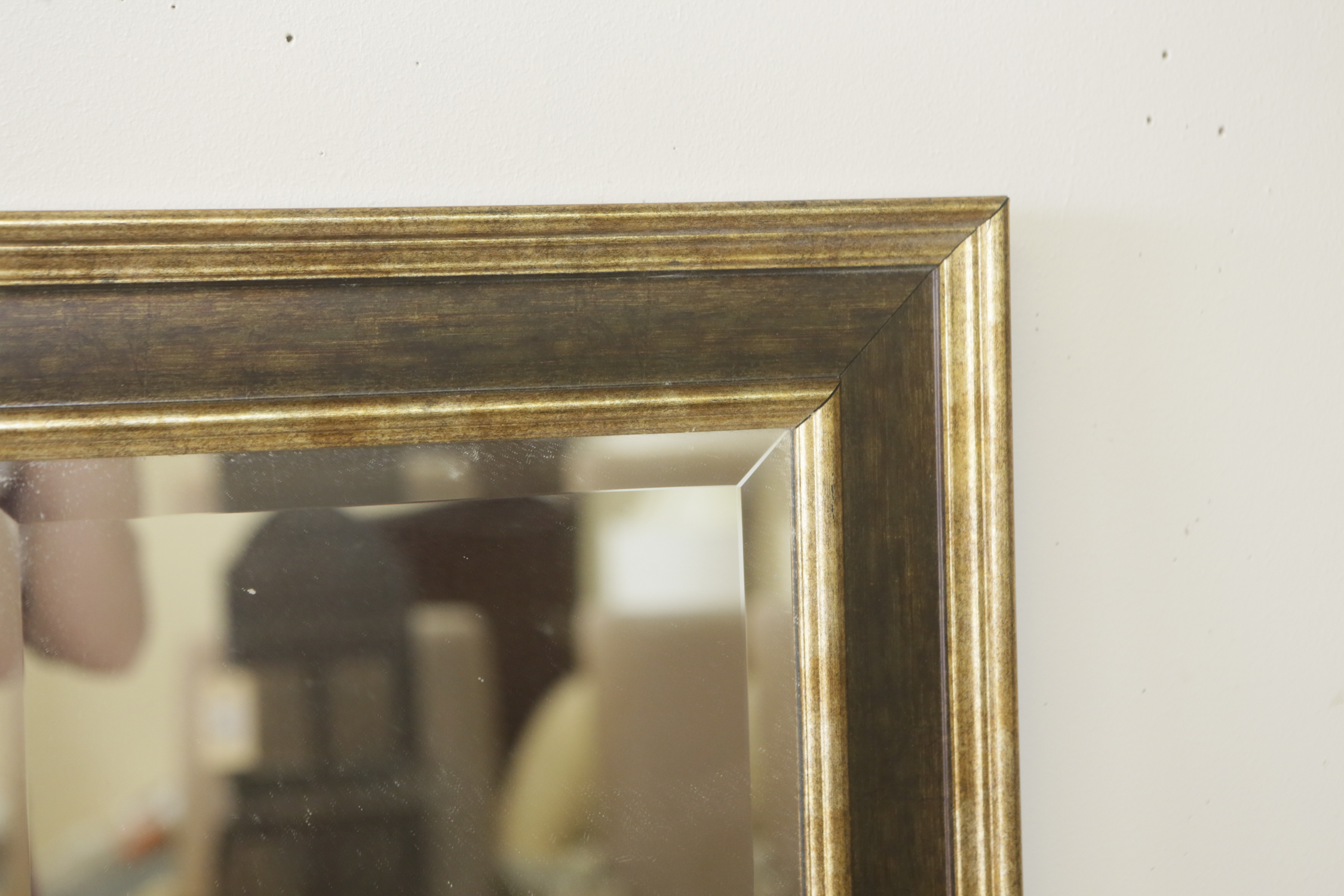 Wood Framed Wall Mirror