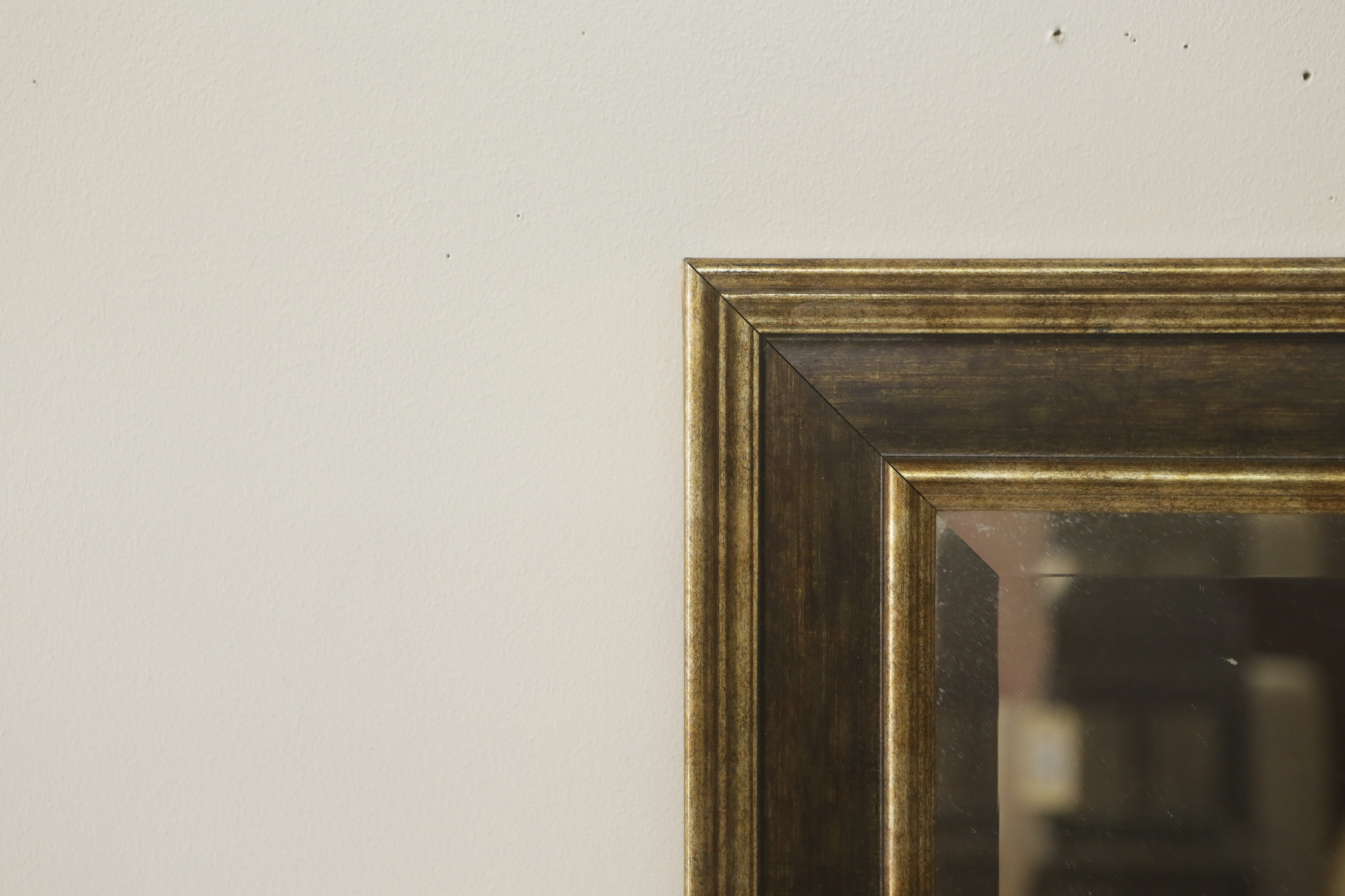Wood Framed Wall Mirror