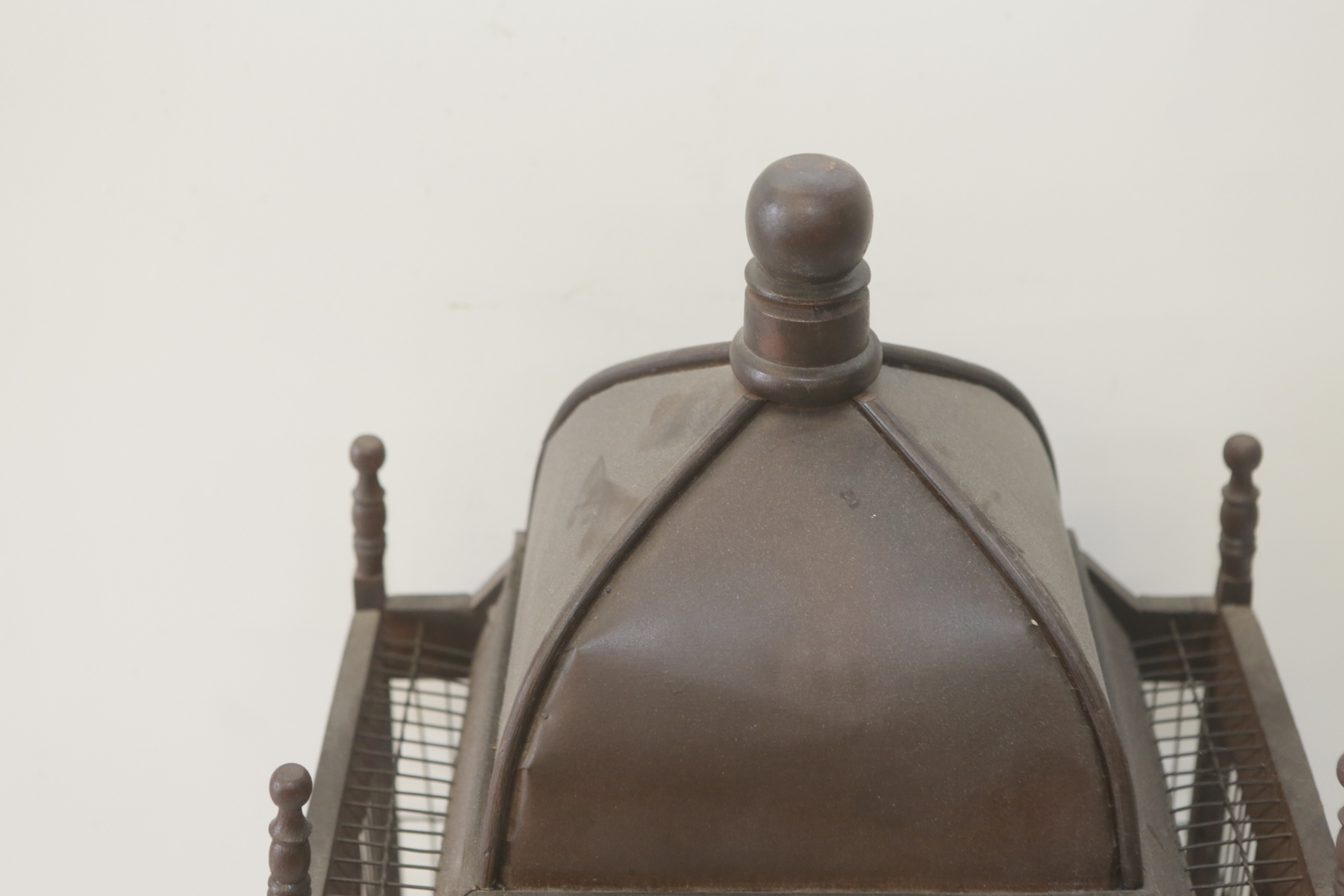 Vintage Wood Birdcage