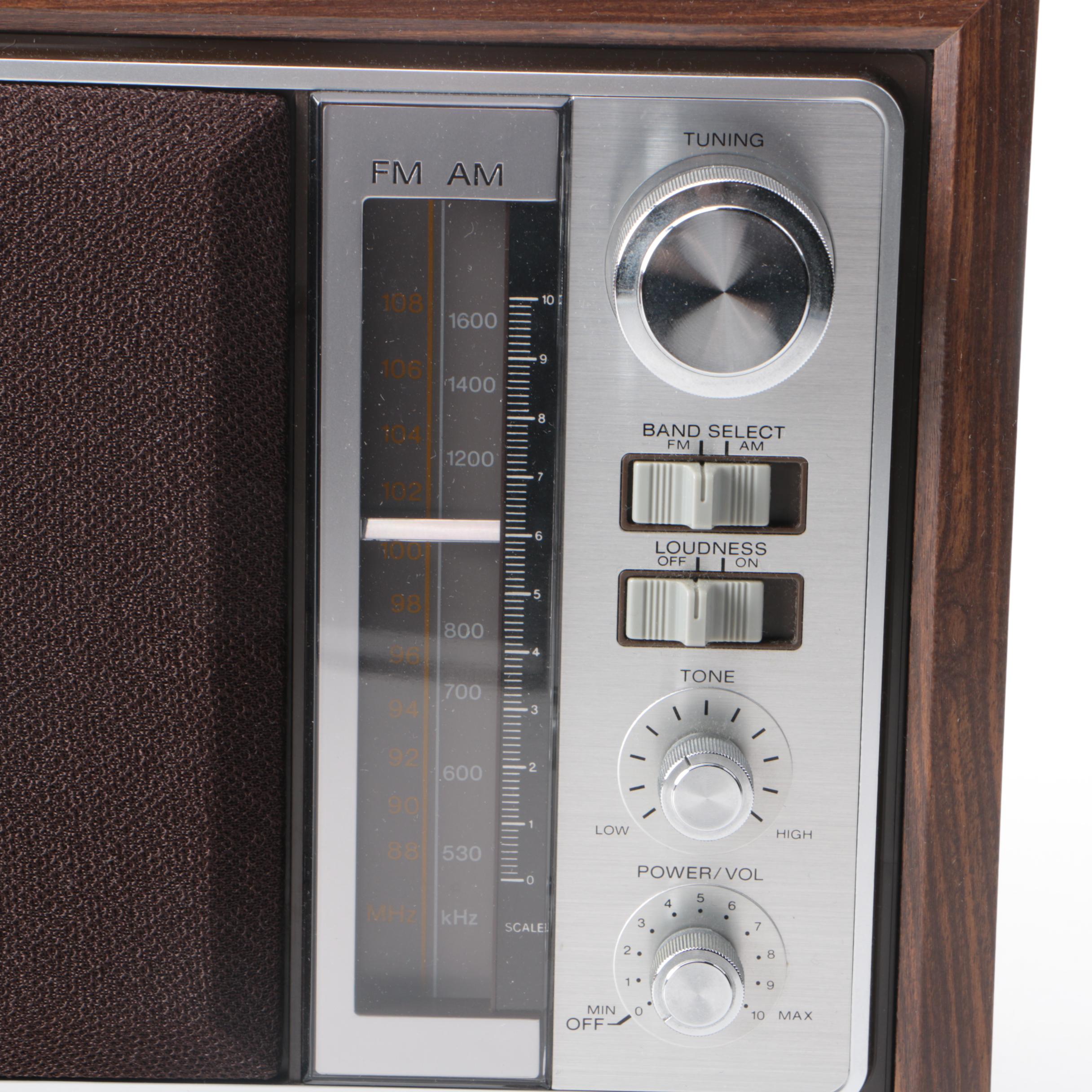 Sony ICF-9740W and RCA RLC40W Radios