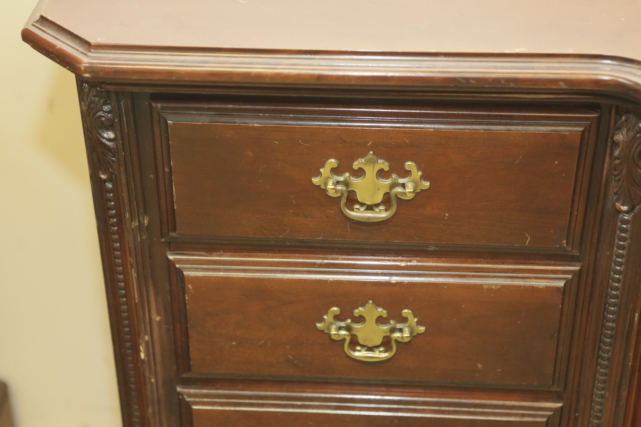 Vintage Chippendale Style Chest of Drawers by Rock City