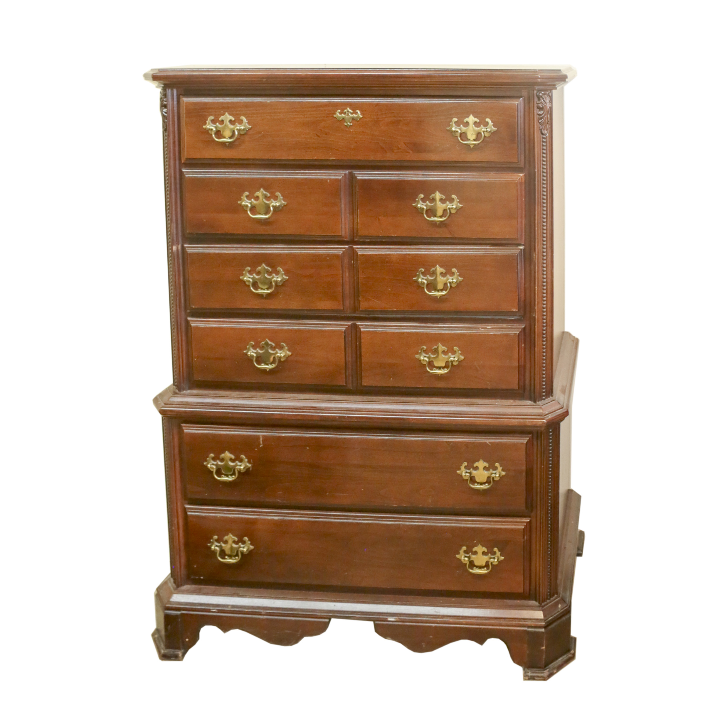 Georgian Style Tall Chest of Drawers by Rock City Furniture