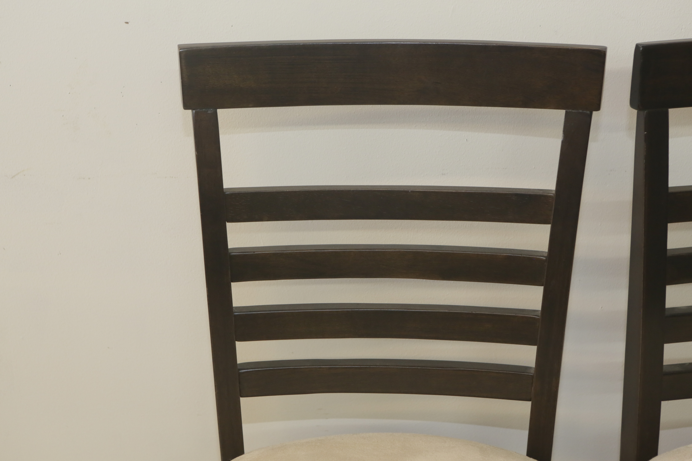 Pair of Slat Back Dining Chairs