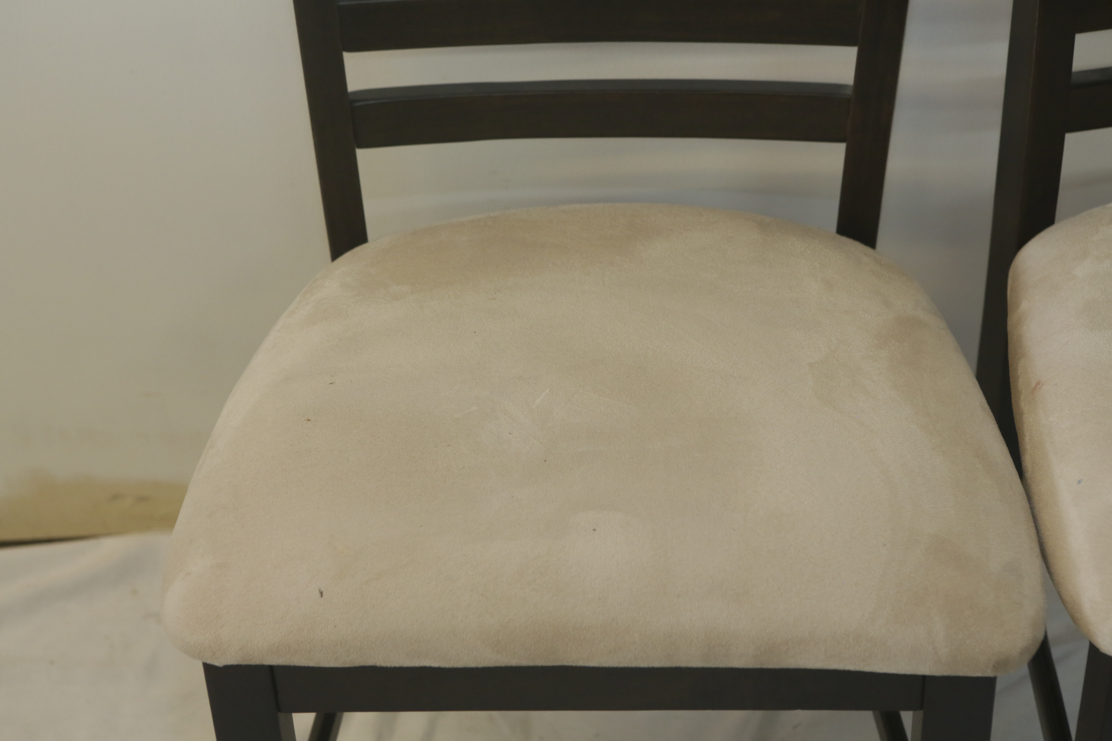 Pair of Slat Back Dining Chairs