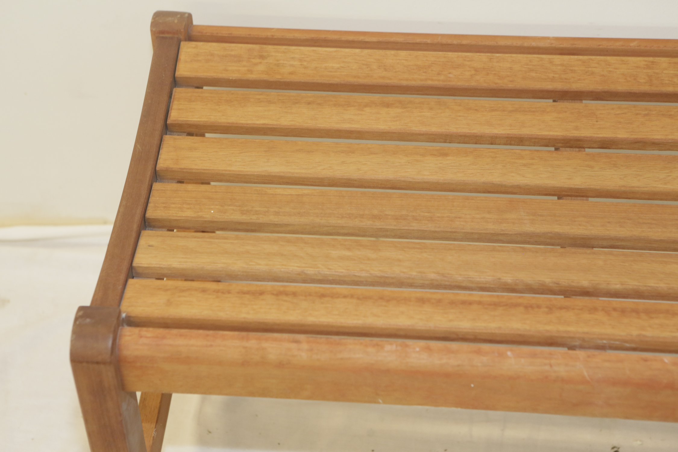 Slat Seat Bench
