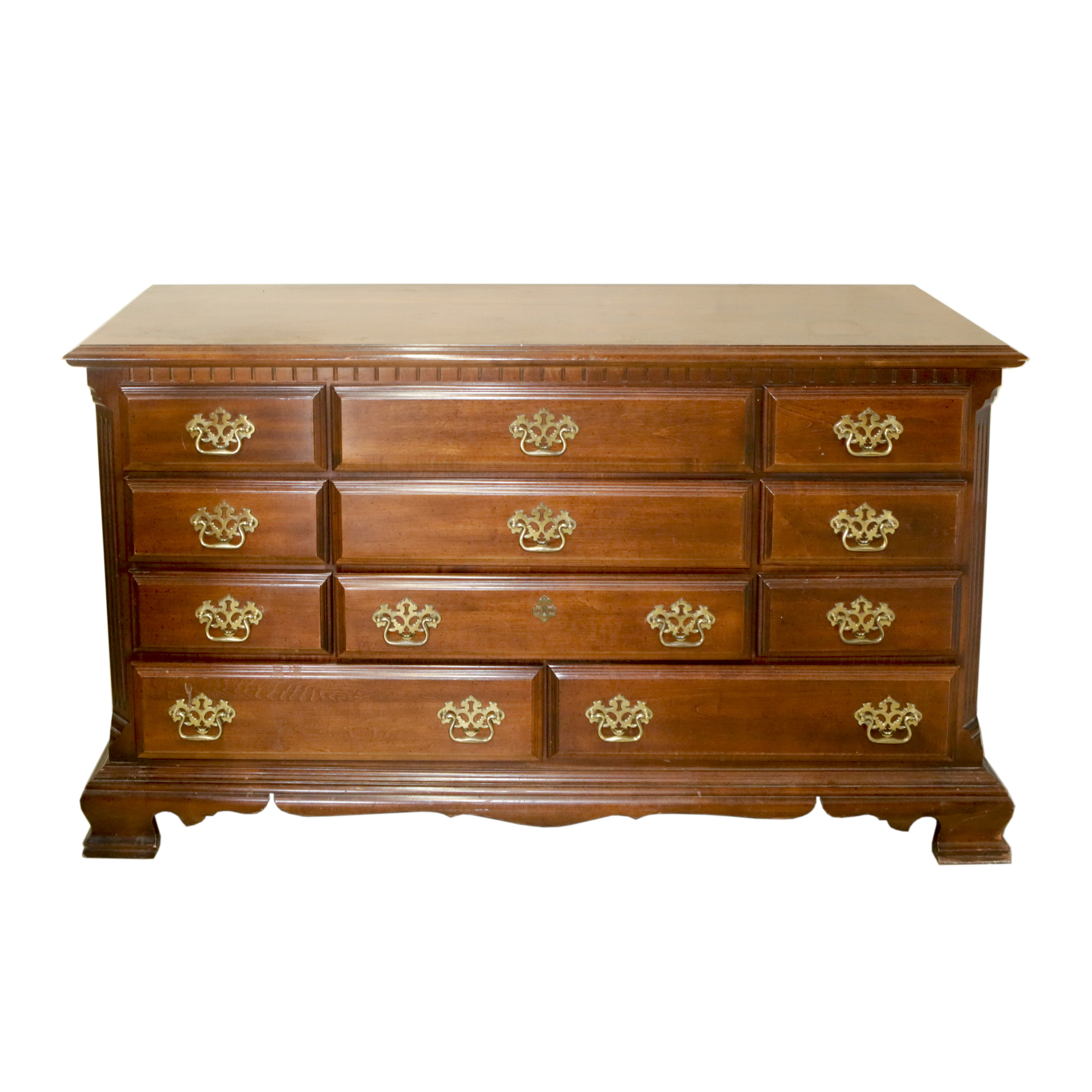 Vintage Chippendale Style Chest of Drawers