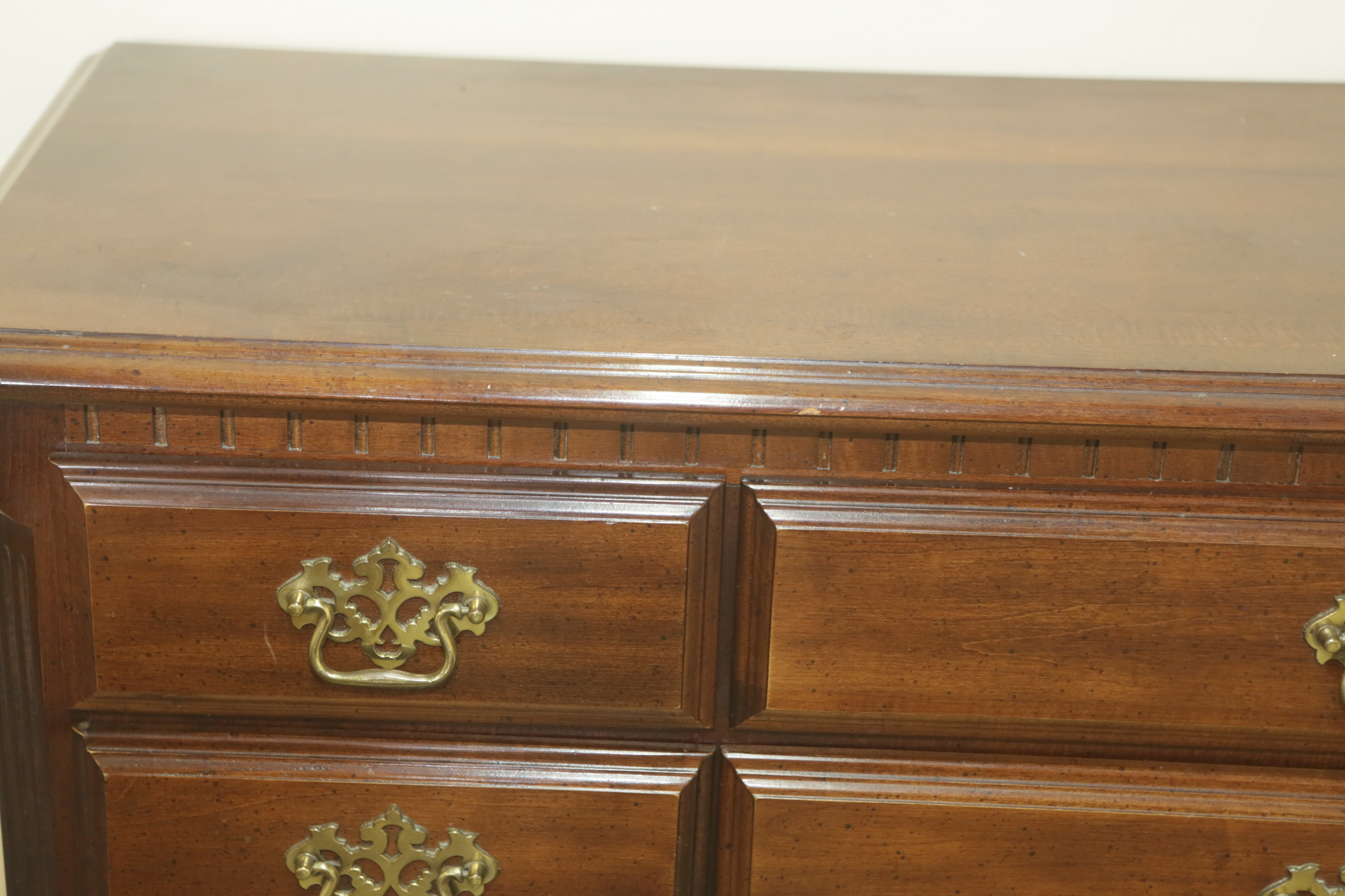 Vintage Chippendale Style Chest of Drawers