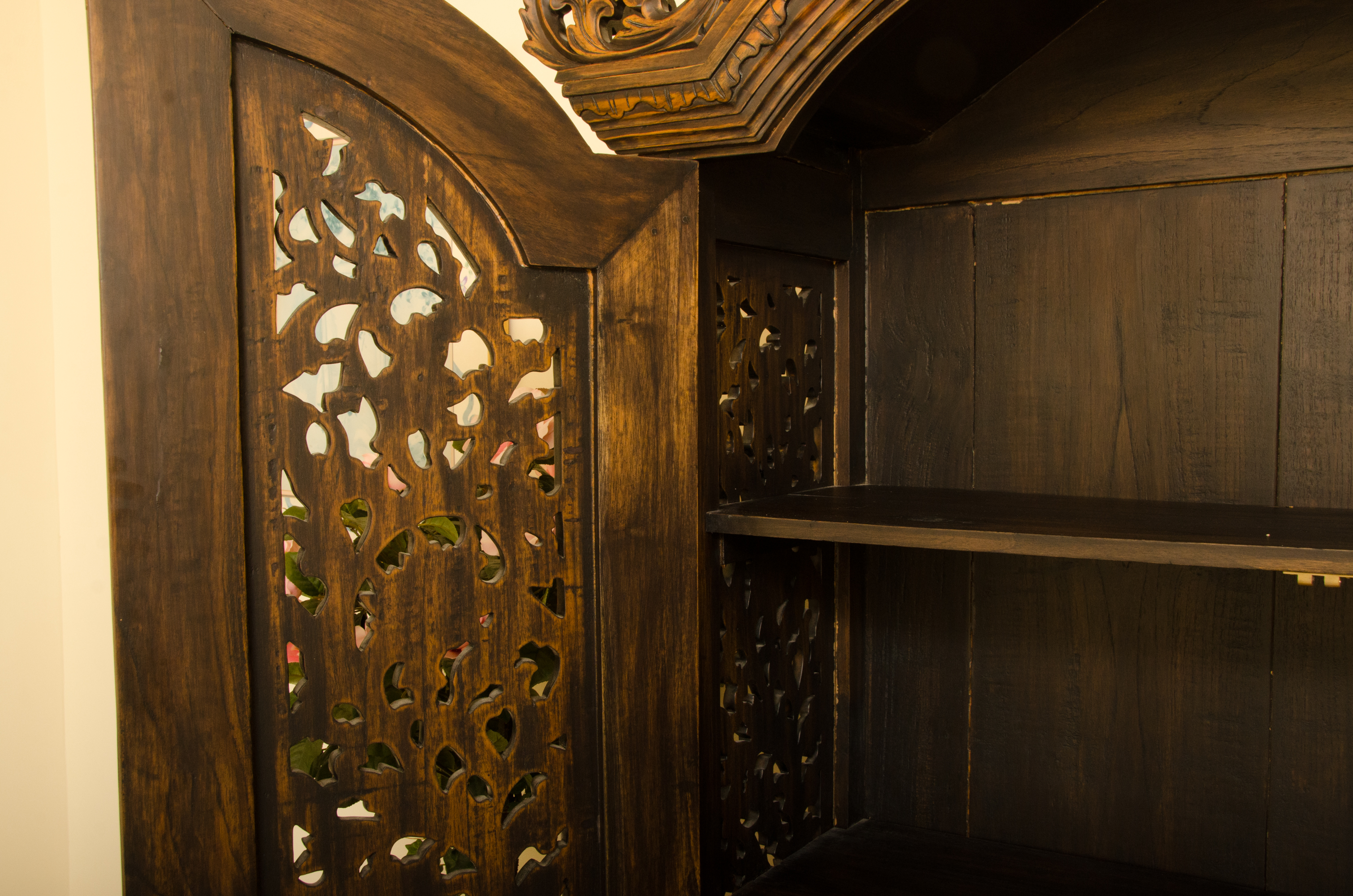 Dutch Style Ornately Carved Wardrobe