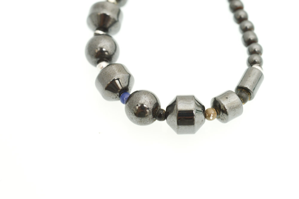 Turquoise, Mother of Pearl, and Hematite Necklaces