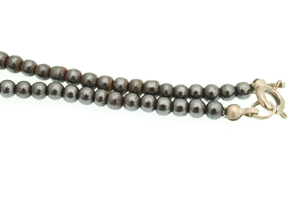 Turquoise, Mother of Pearl, and Hematite Necklaces