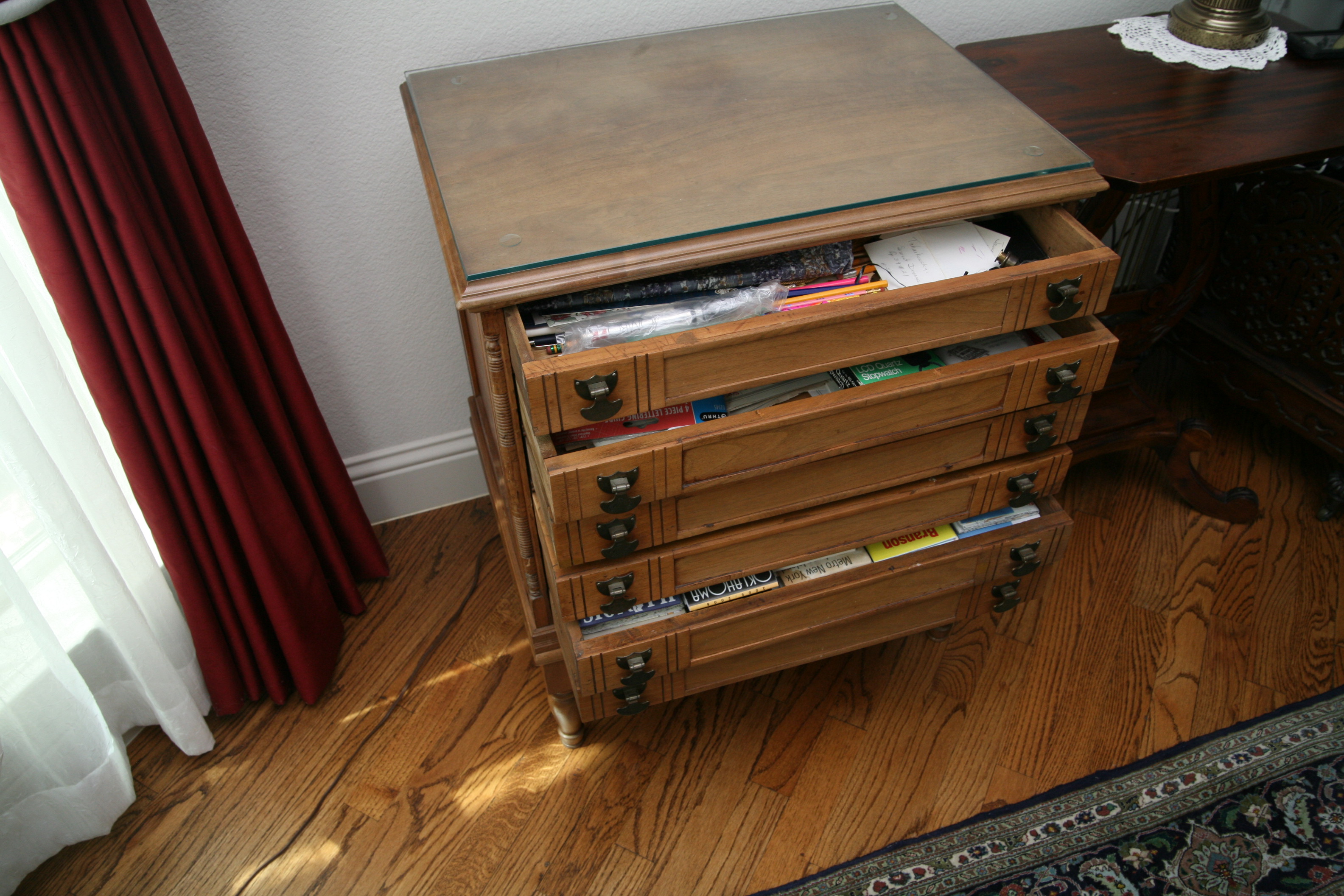 Federal Style Spool Cabinet